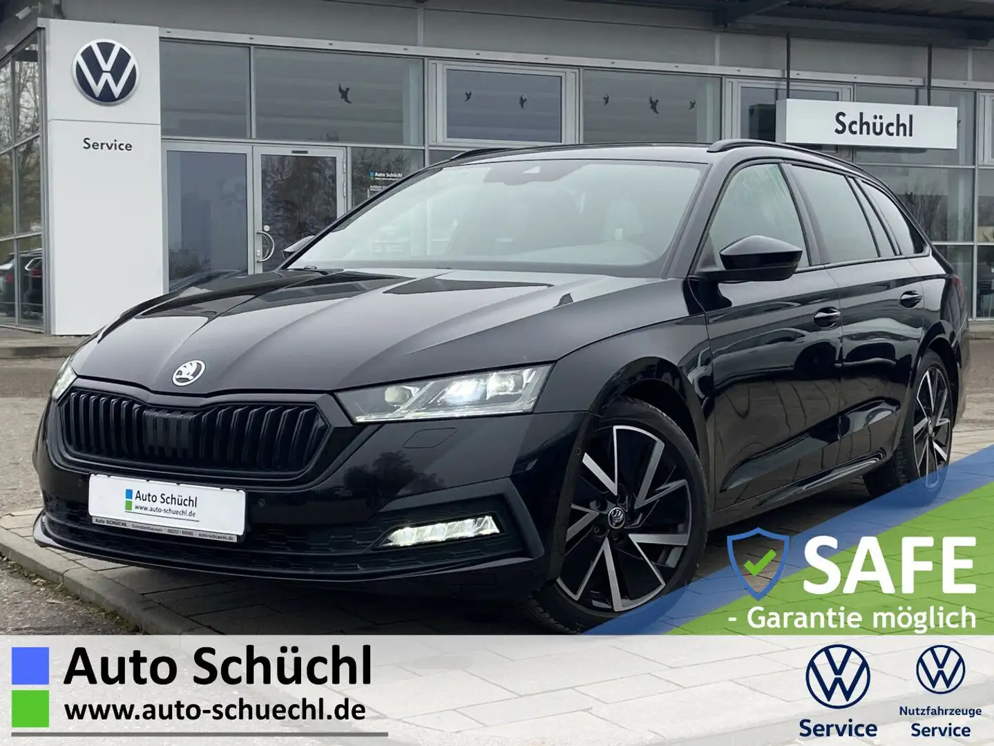Skoda Octavia Combi 1.5 TSI FIRST EDITION SPORTPAKET 1 Schwarz - 1
