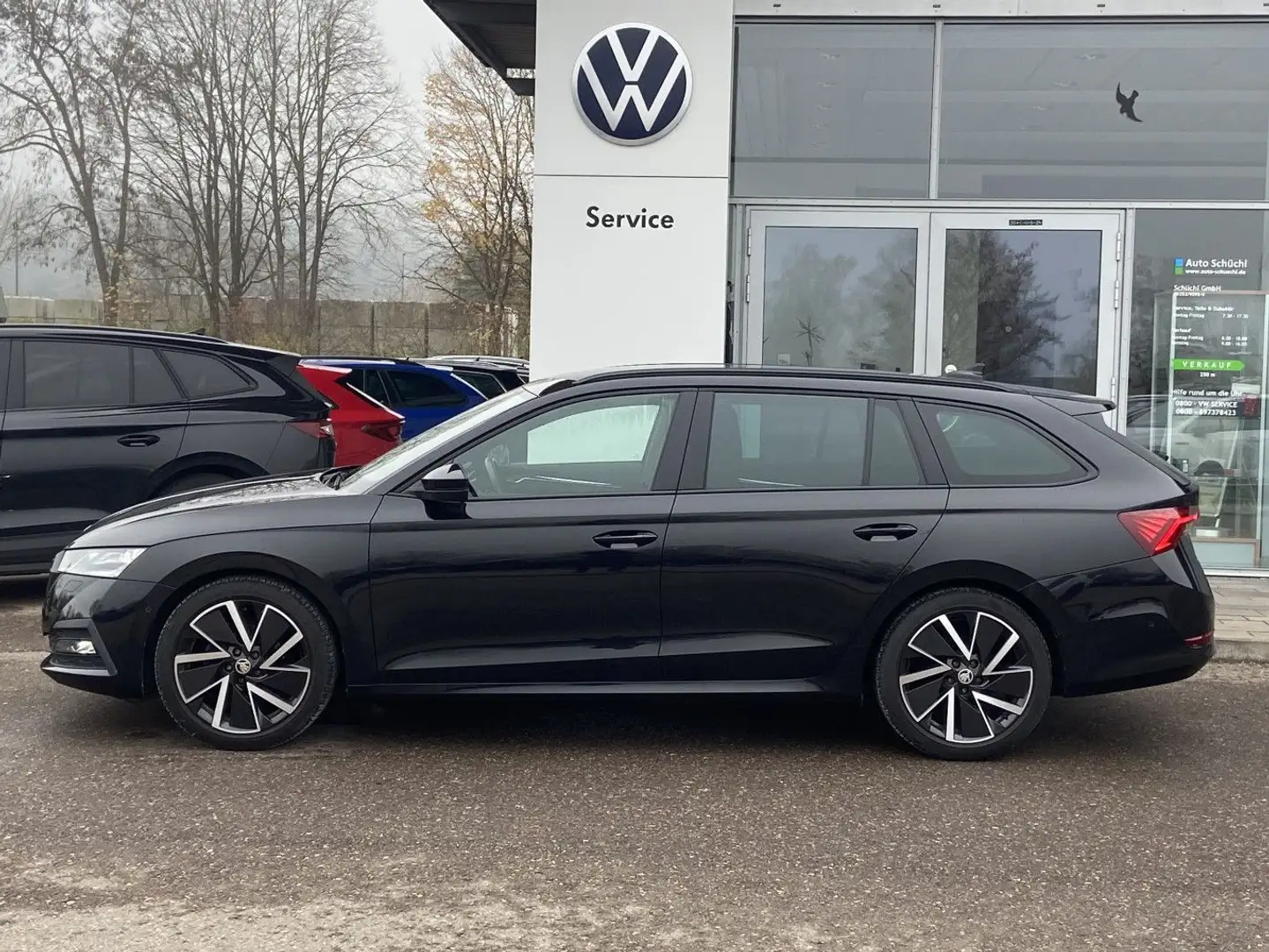 Skoda Octavia Combi 1.5 TSI FIRST EDITION SPORTPAKET 1 Schwarz - 2