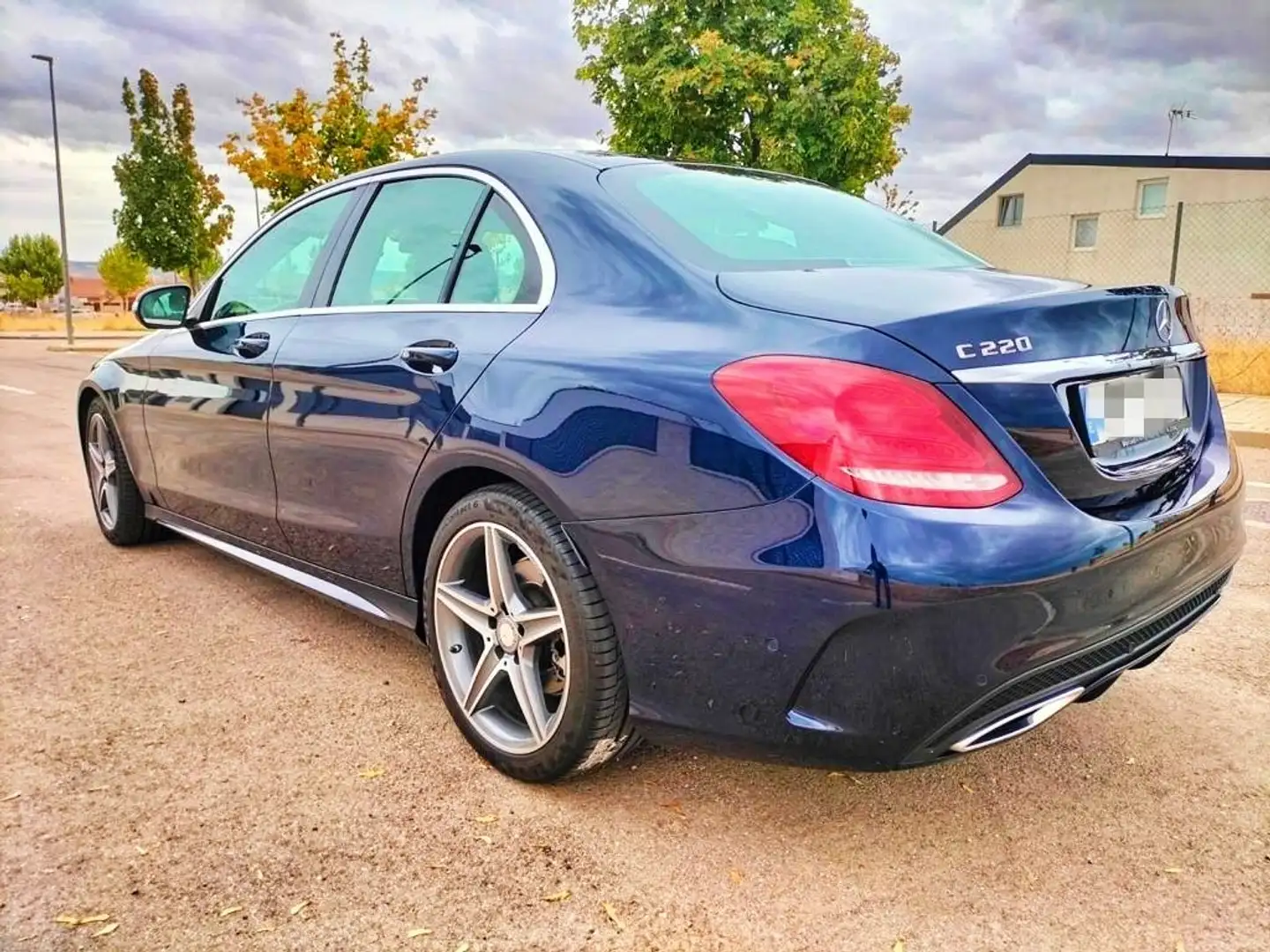 Mercedes-Benz C 220 220BlueTec 7G Plus (4.75) Azul - 1