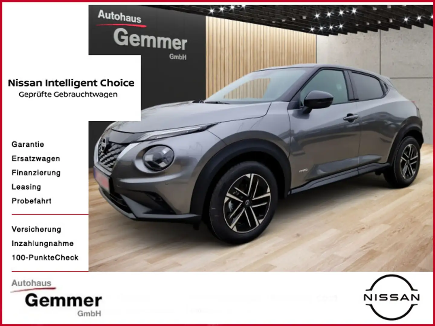 Nissan Juke JUKE 1.6 HYBRID 143 PS 4AMT N-Connecta Grey - 1