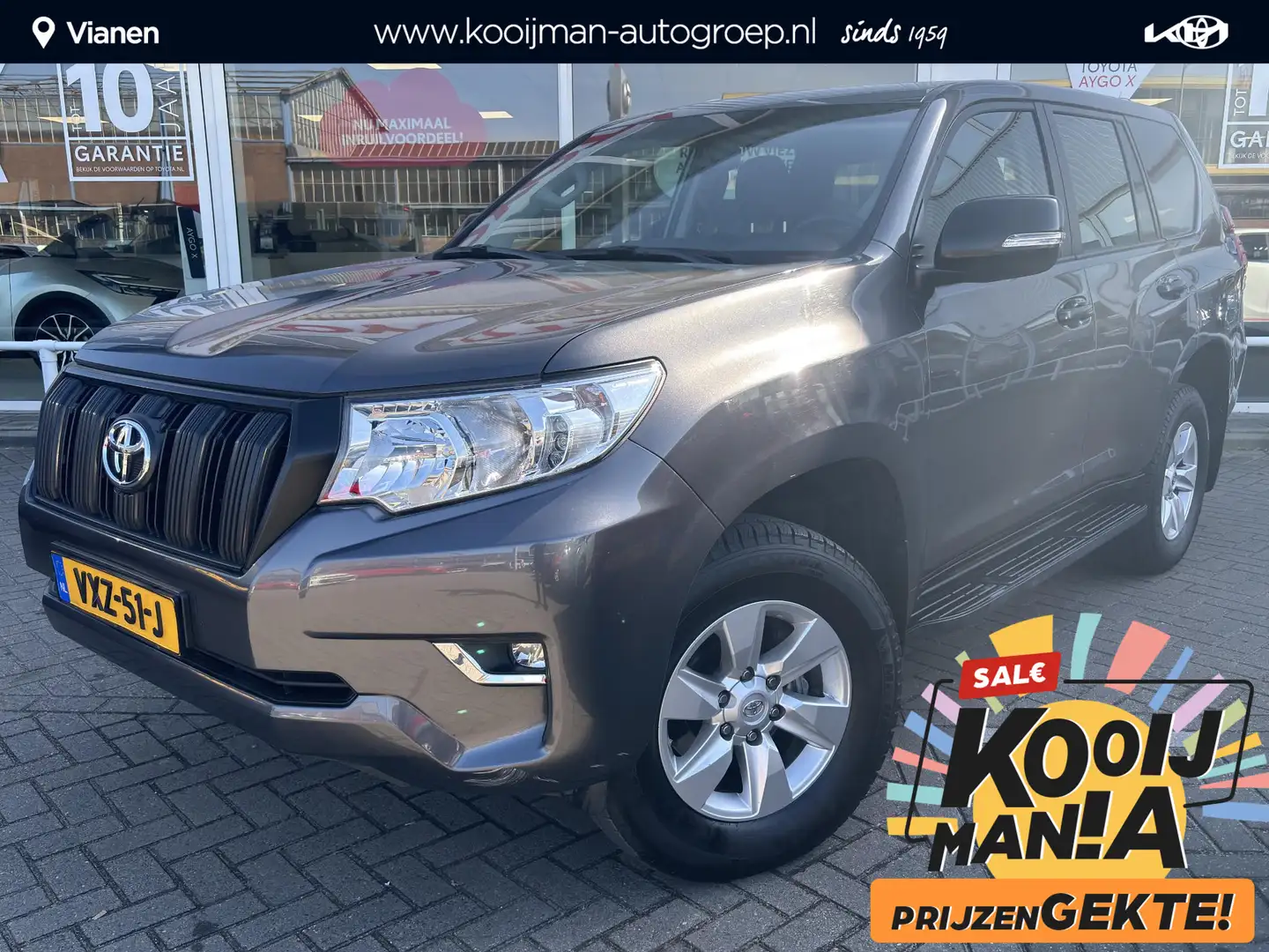Toyota Land Cruiser 2.8 D-4D Challenger VAN Grijs kenteken 3000kg trek - 1