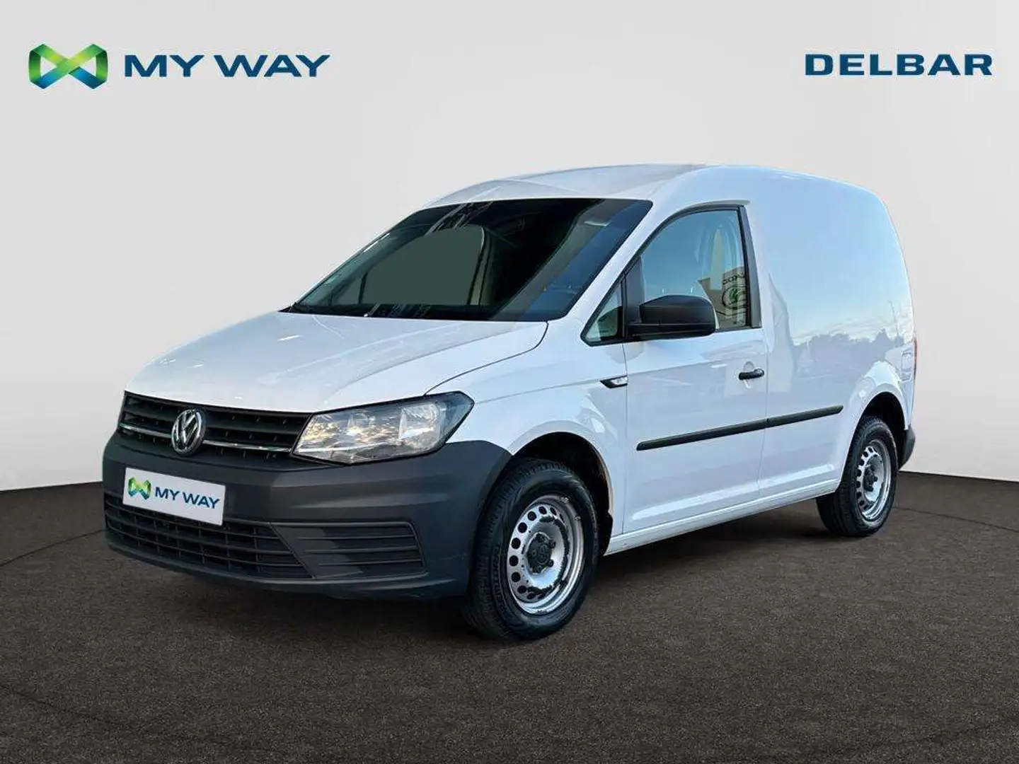 Volkswagen Caddy Caddy Fourgon  2,0 l TDI   75ch Boîte manuelle 5 Blanc - 1