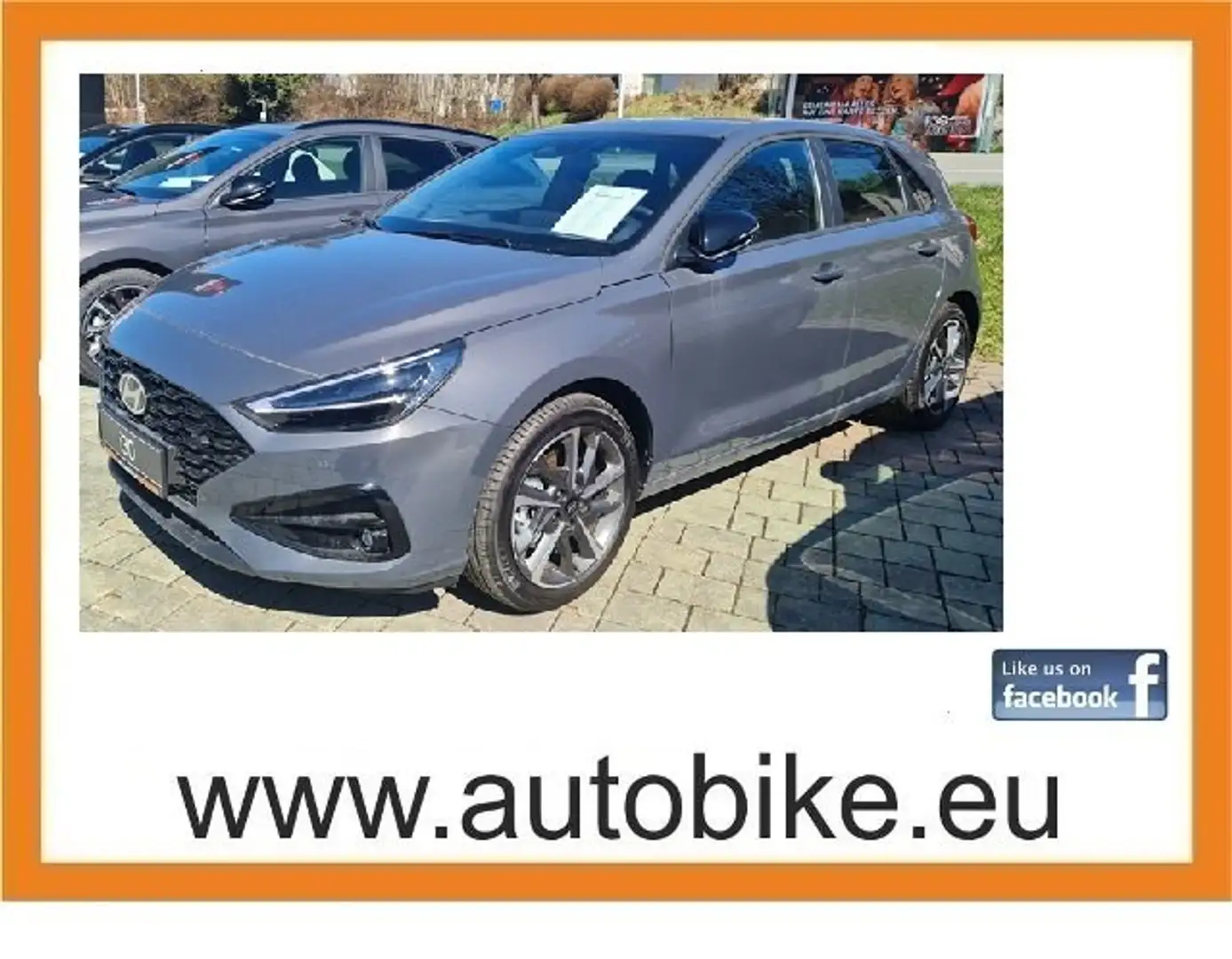 Hyundai i30 1,0 TGDI Go! Plus Grau - 1