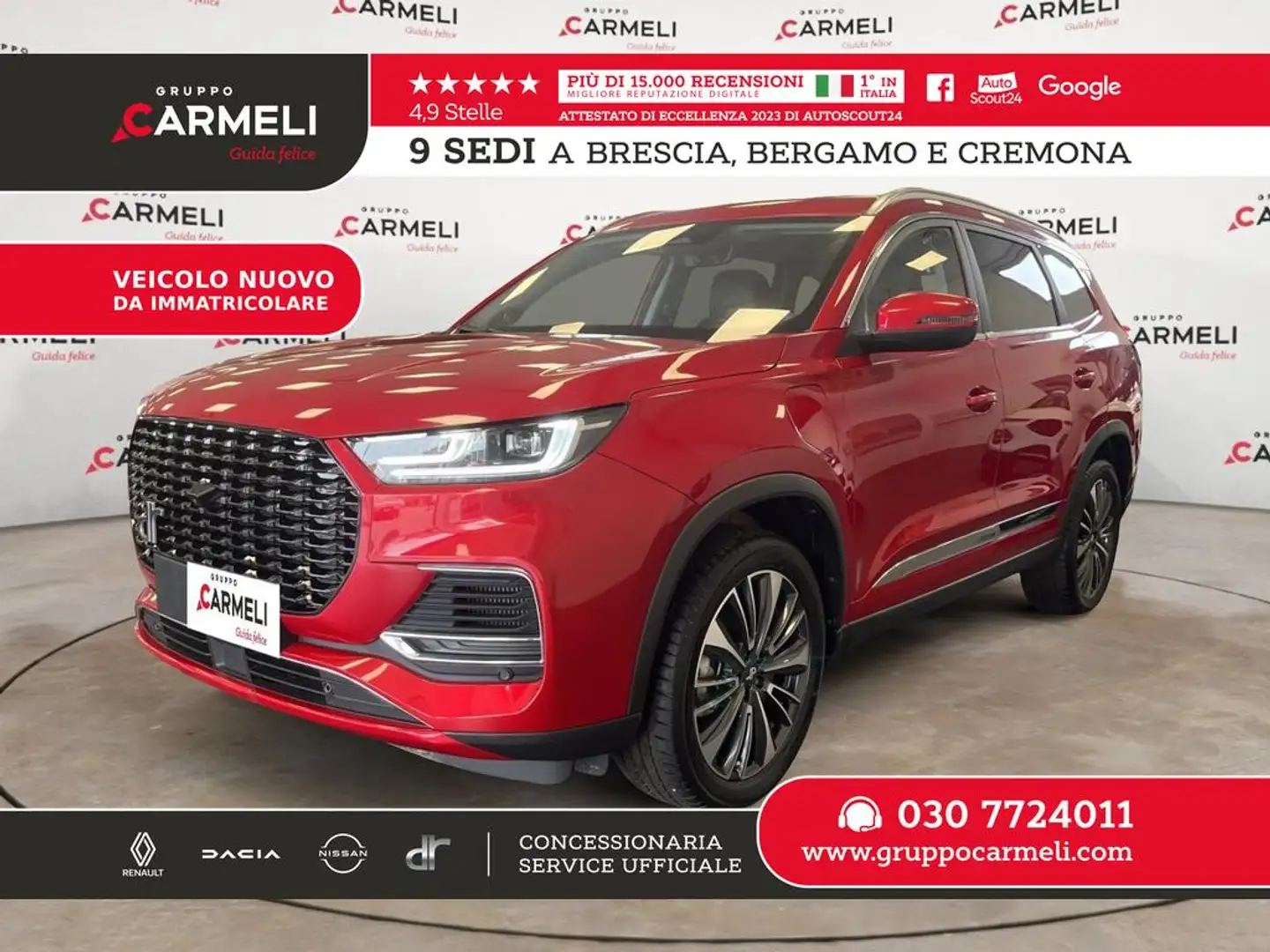 DR Automobiles DR7.0 1.5 317cv auto - NEW Rot - 1