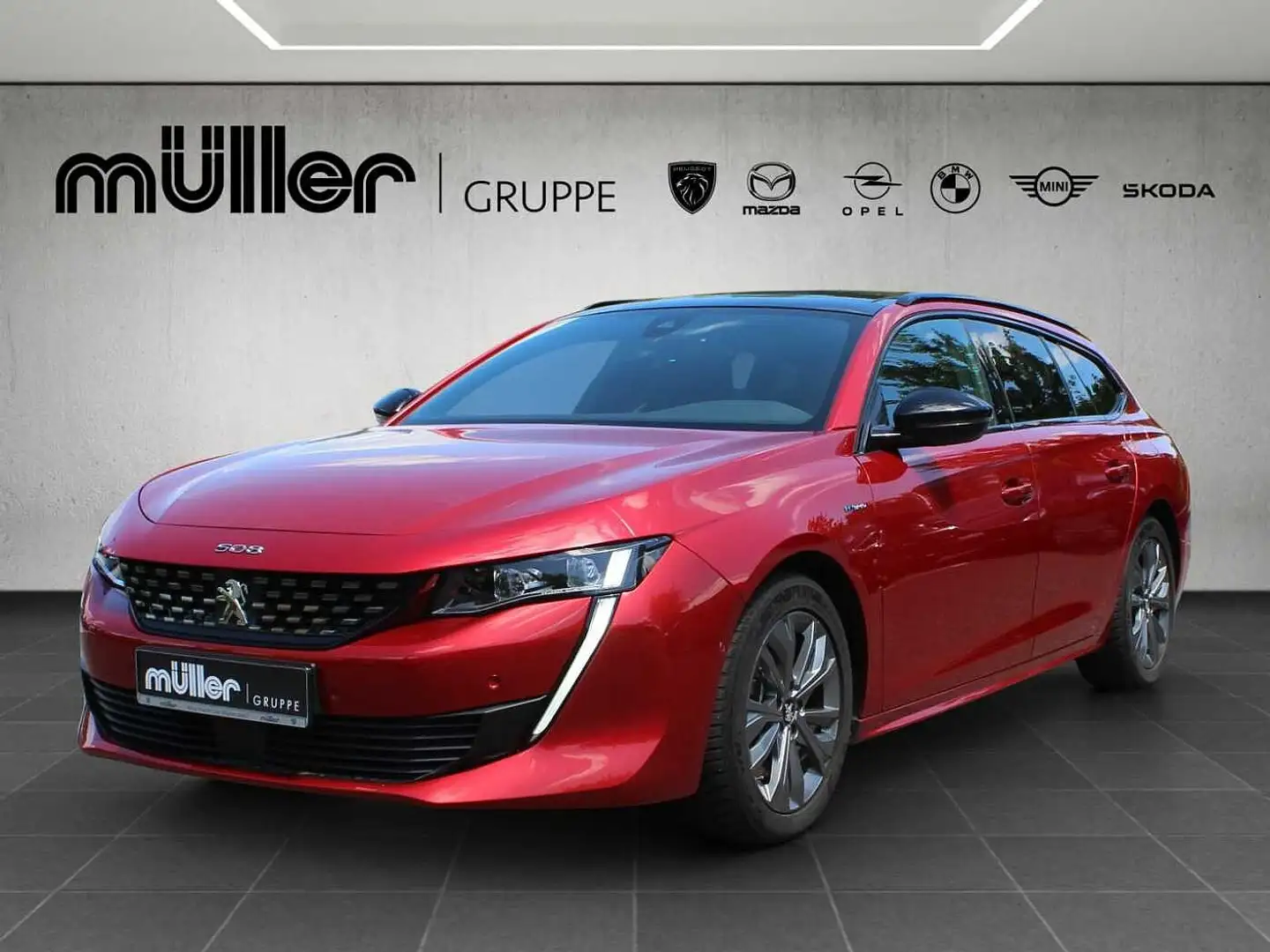 Peugeot 508 SW Plug-In Hybrid 225 e-EAT8 GT Rot - 1
