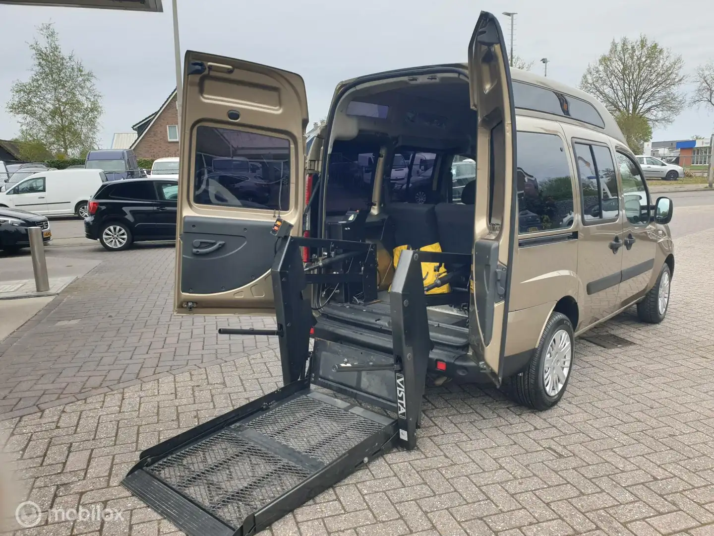 Fiat Doblo 1.9 JTD Dynamic rolstoelauto Braun - 2