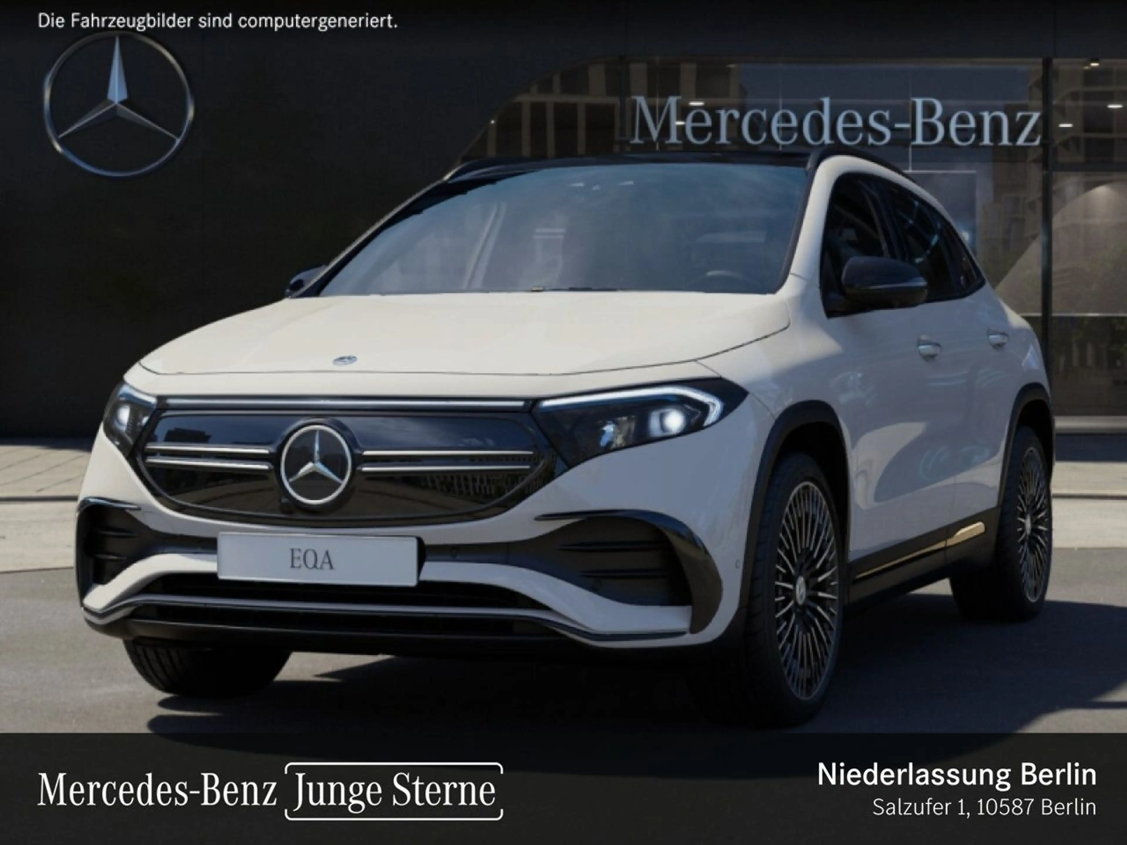 Mercedes-Benz EQA 350 4M AMG+NIGHT+20"+PLUS-PAKET+PANO+360 — photo 2