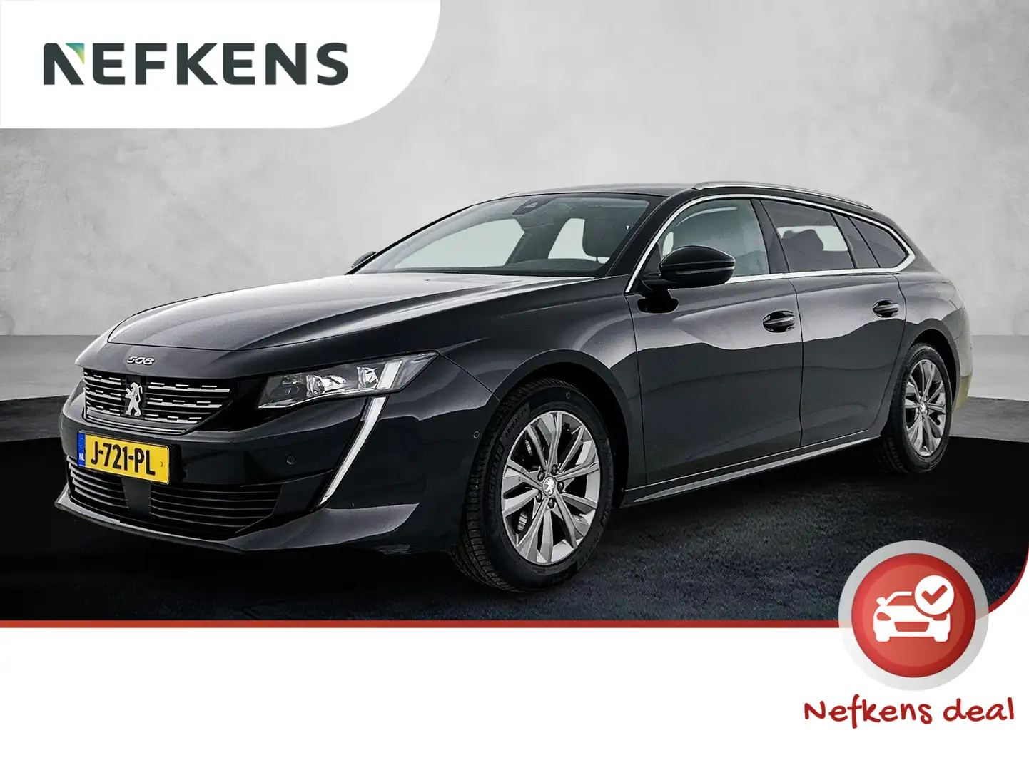Peugeot 508 SW 1.6 Blue Lease Allure 180pk Automaat | 1ste Eig Zwart - 1