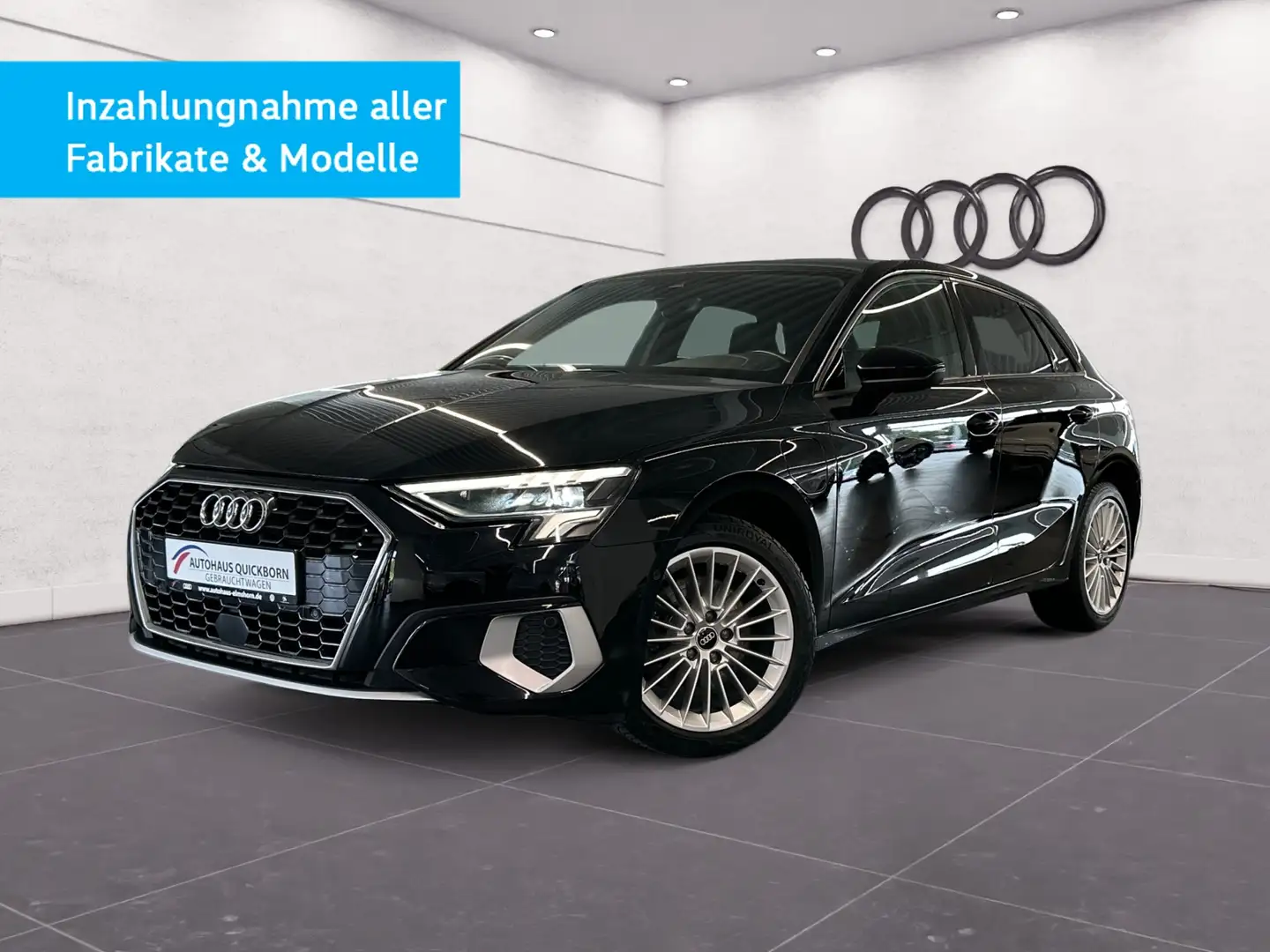 Audi A3 Sportback 40 TFSIe APP PARK LED SHZ GJR Noir - 2