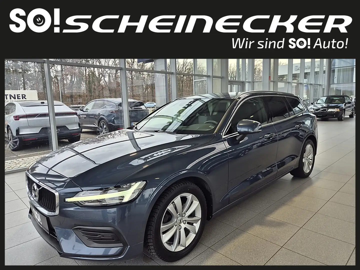 Volvo V60 D3 Momentum Pro Geartronic Blau - 2