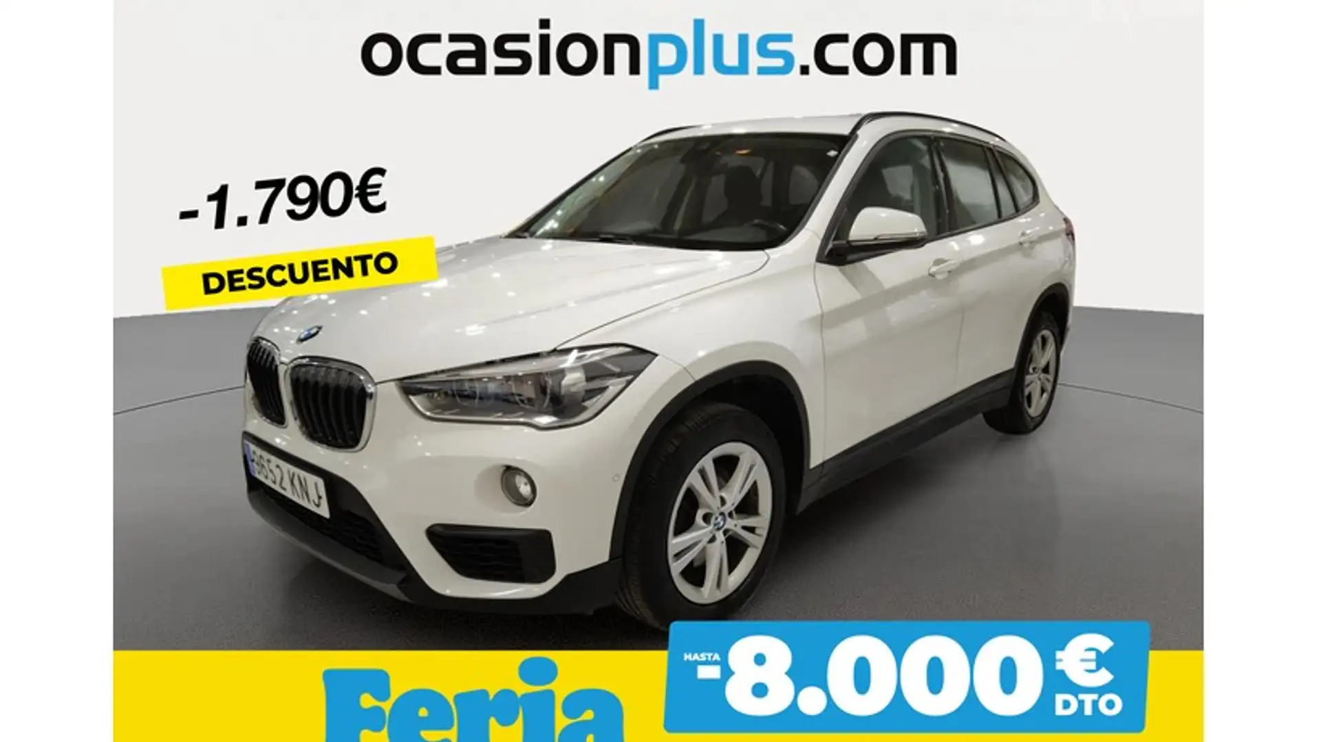 BMW X1 sDrive 18dA Blanc - 1