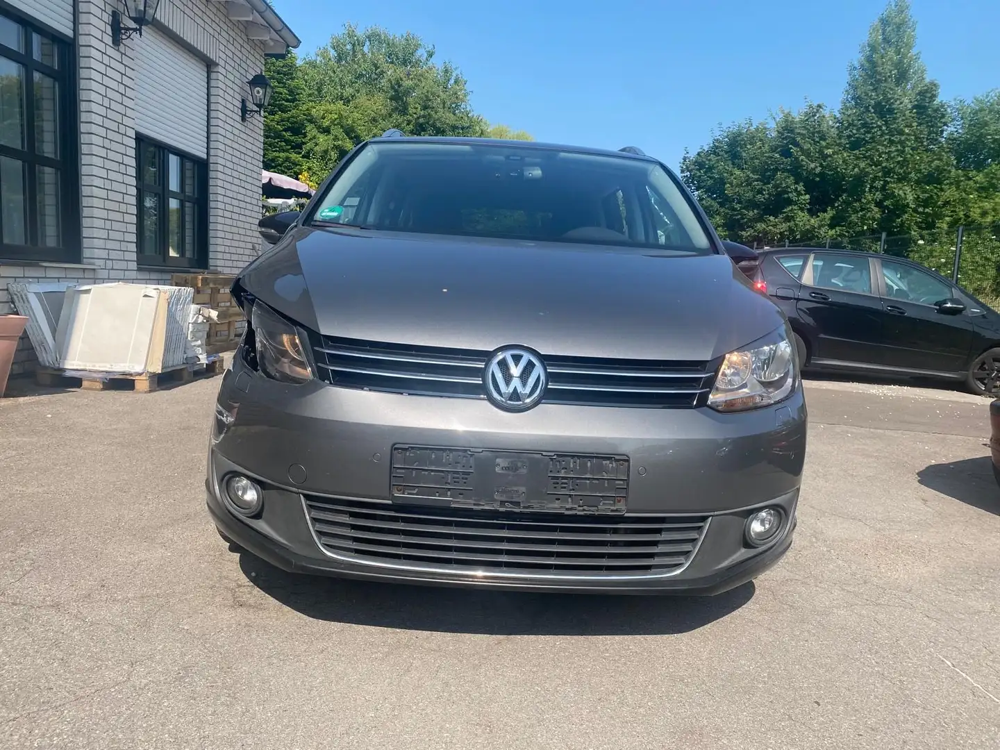 Volkswagen Touran Comfortline 7sitzer *UNFALL* Grau - 2