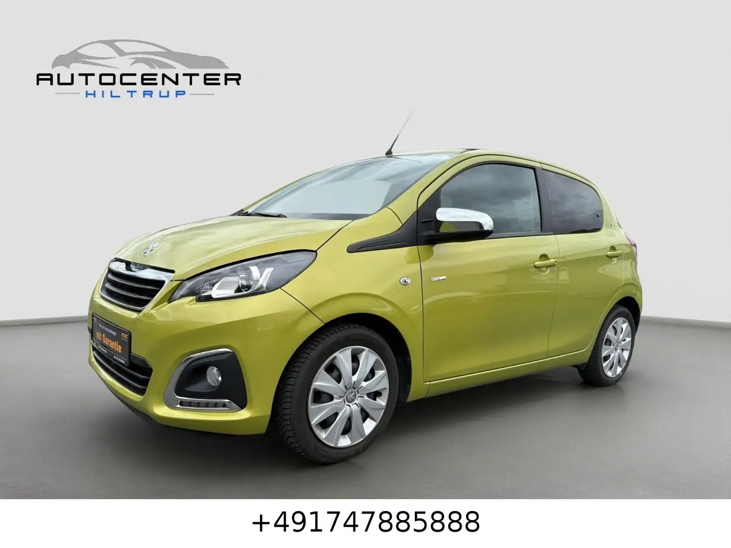 Peugeot 108 TOP Style|Kamera|Navi|Faltdach|Top Zustand| Vert - 1