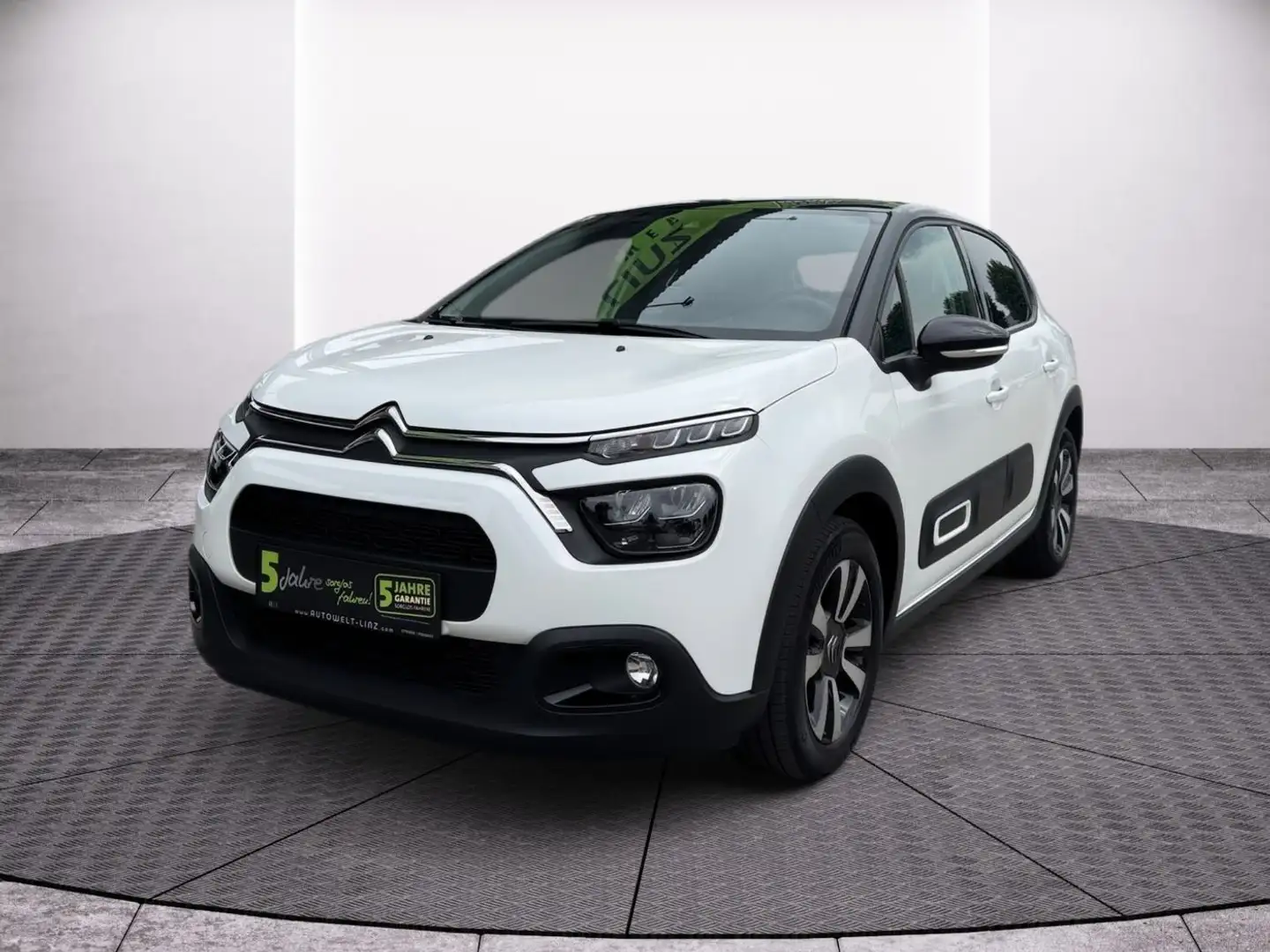 Citroen C3 1.2 PureTech 82 Shine LED+Kam.+KlimaA+LM+PDC Weiß - 2