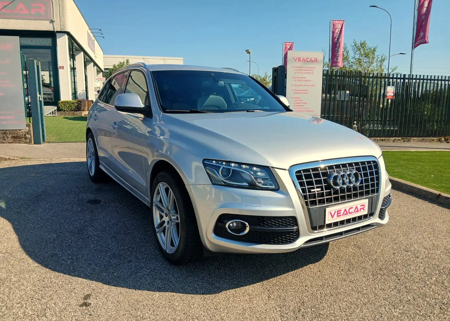 Audi Q5 2.0 tfsi quattro 211cv s-tronic  SLINE TETTO EL. Argento - 2