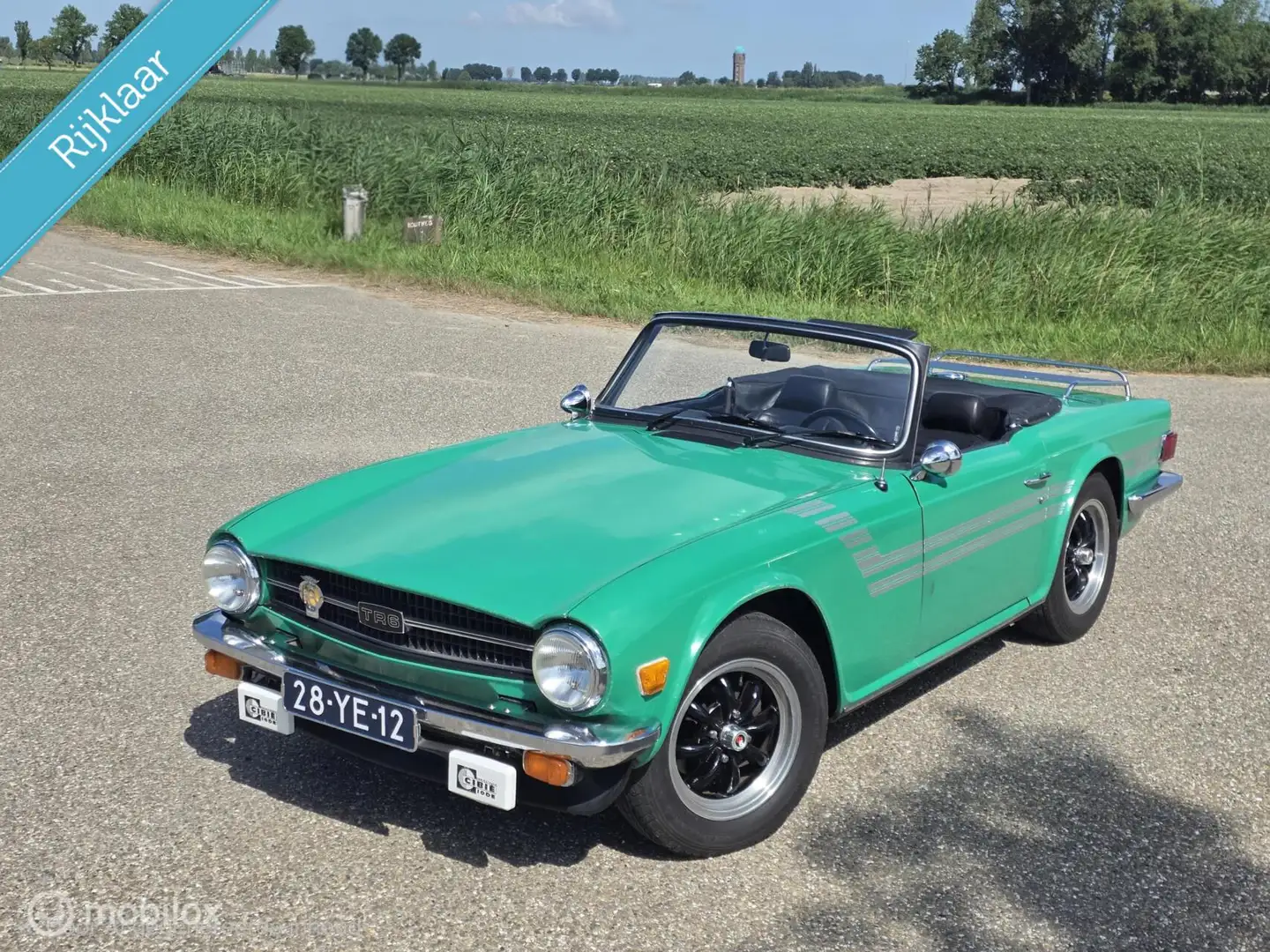 Triumph TR6 super origineel en topstaat Grün - 2