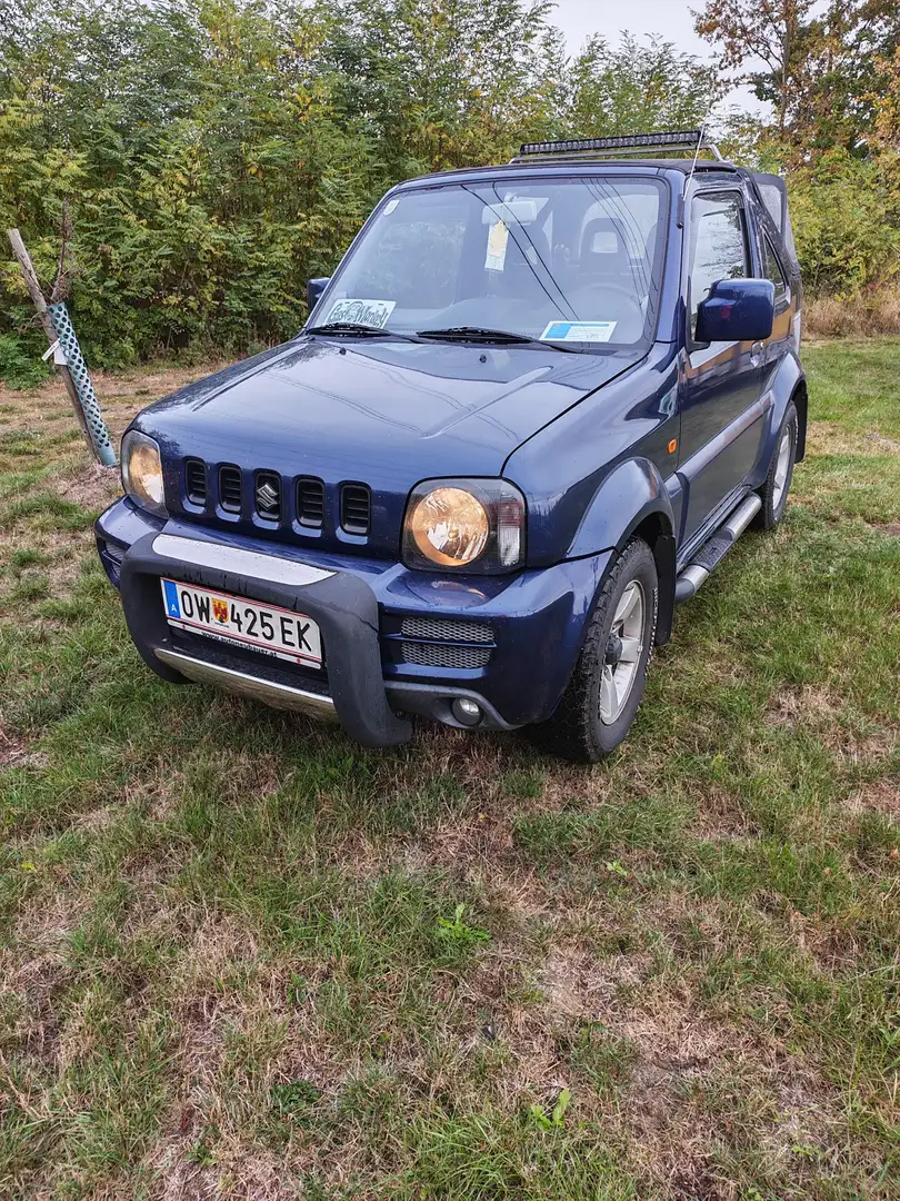 Suzuki Jimny 1,3 LX Cabrio Blau - 1