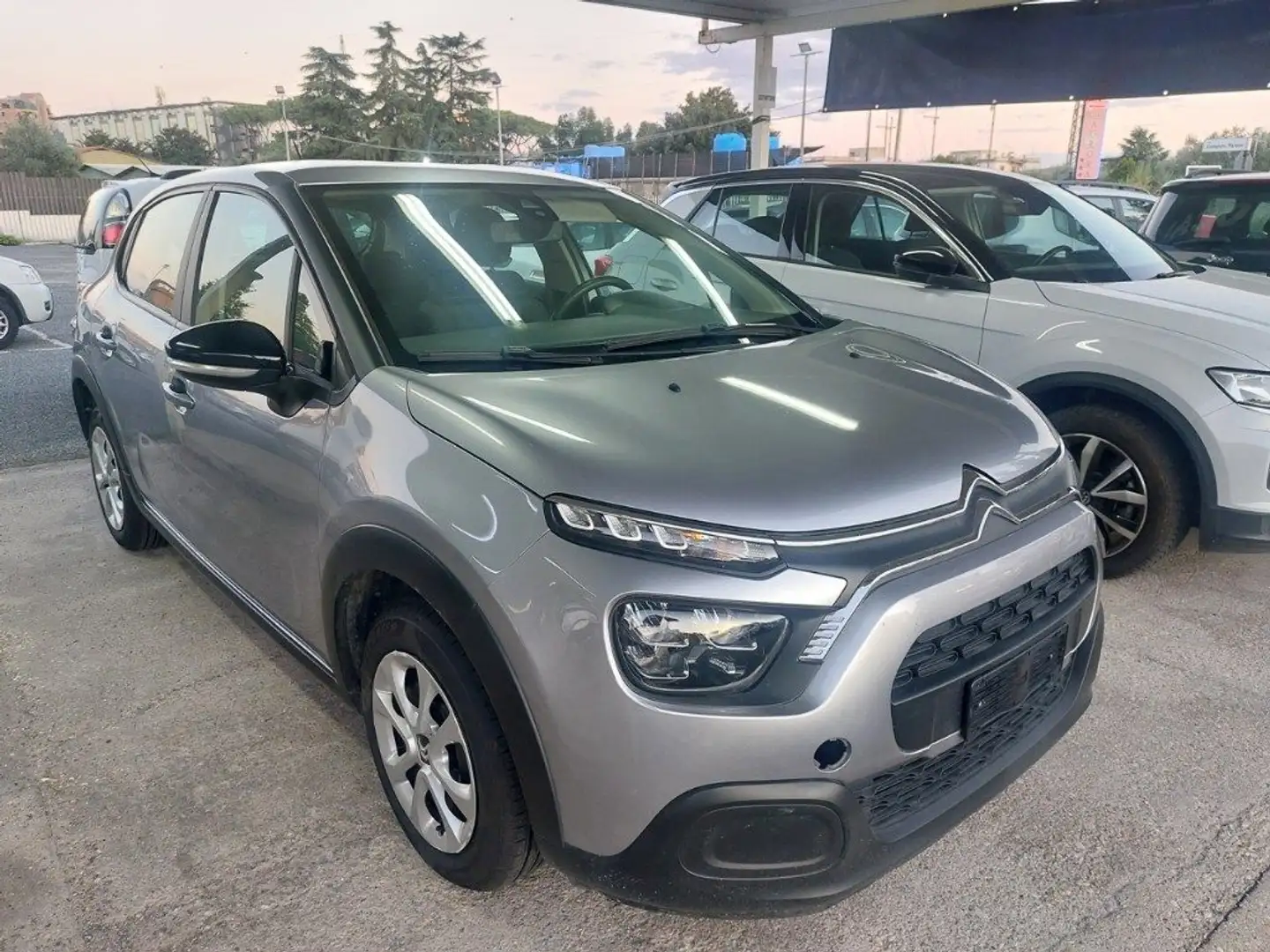 Citroen C3 BlueHDi 100 S&S Feel Uniprò Fatturabile Grigio - 1