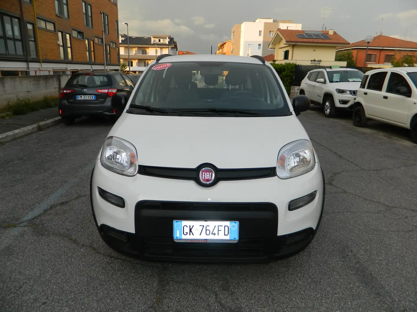 Fiat Panda 1.0 FireFly 70CV HYBRID 5 POSTI - UNIPRO TAGLIANDI Blanc - 2