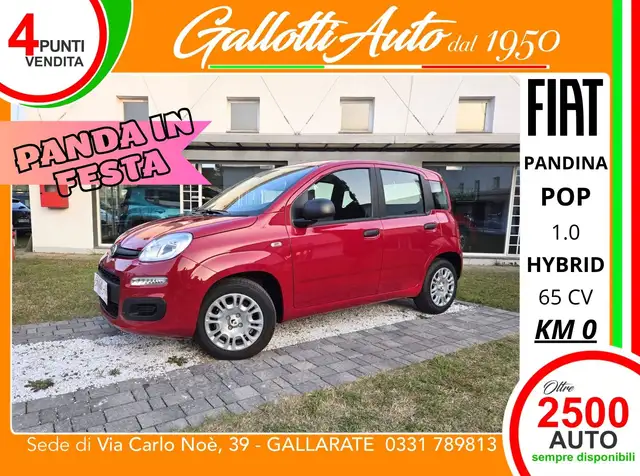 Fiat Panda 1.0 firefly hybrid Pop s&s 65cv - PANDA IN FESTA