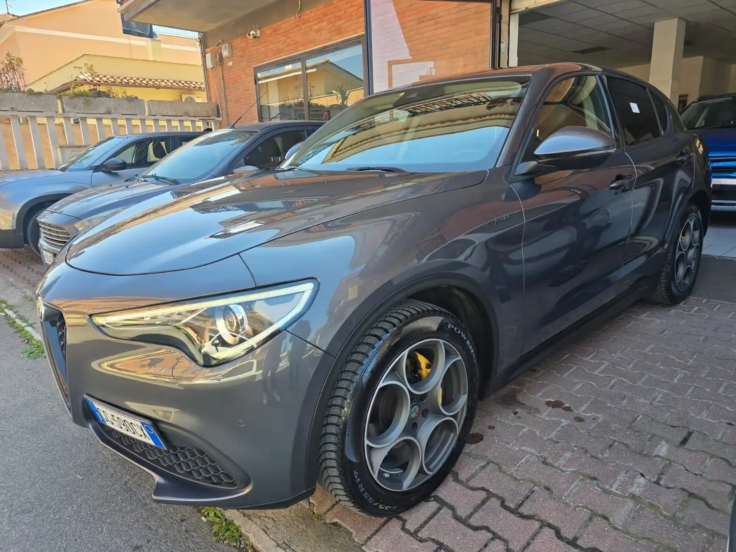 Alfa Romeo Stelvio Stelvio 2.2 Sprint Q4 190cv Automatico Grigio - 2