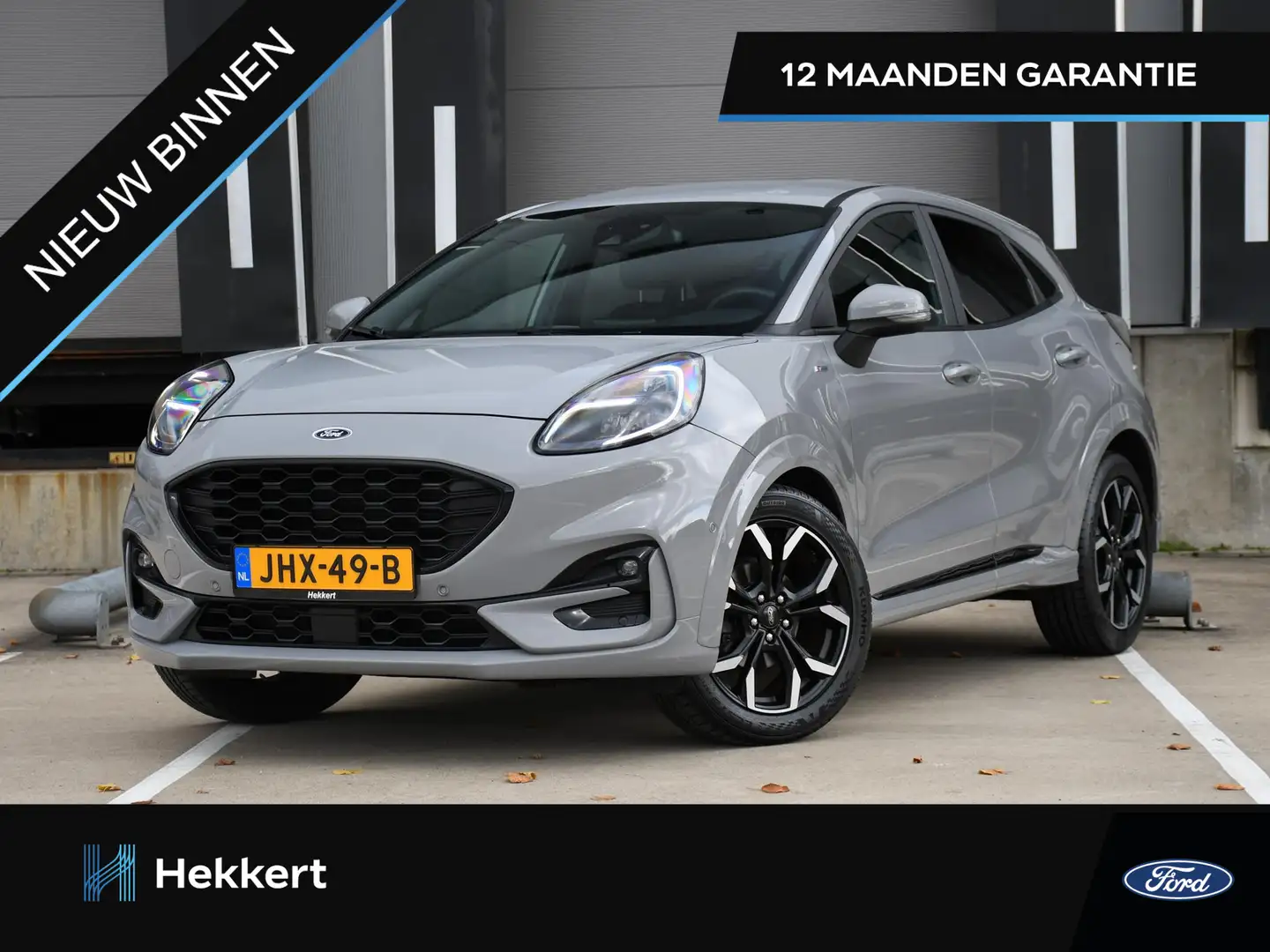 Ford Puma ST-Line X 1.0 EcoBoost Hybrid 155pk 100% FORD ONDR Grijs - 1
