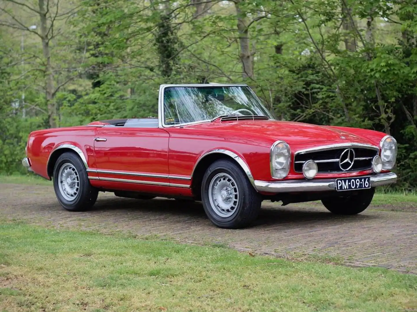 Mercedes-Benz 280 280 SL Pagode (incl de hardtop) Rojo - 2