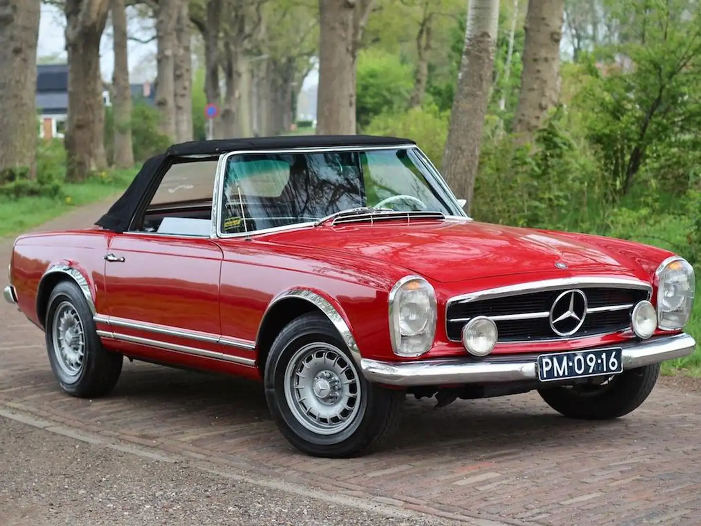 Mercedes-Benz 280 280 SL Pagode (incl de hardtop) Rojo - 1
