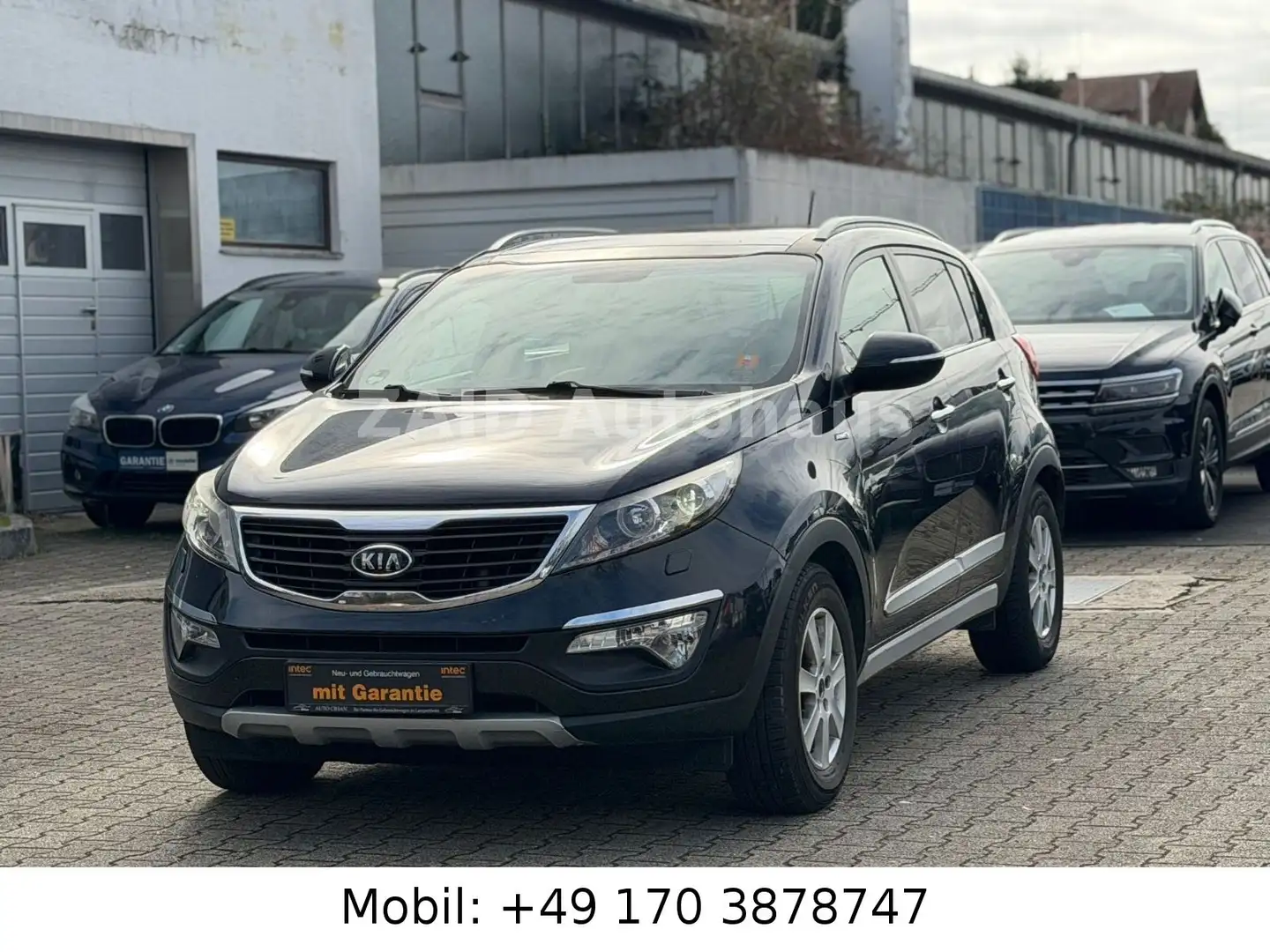 Kia Sportage Spirit 4WD*Aut.*PANO*NAVI*KAMERA*AHK Schwarz - 1