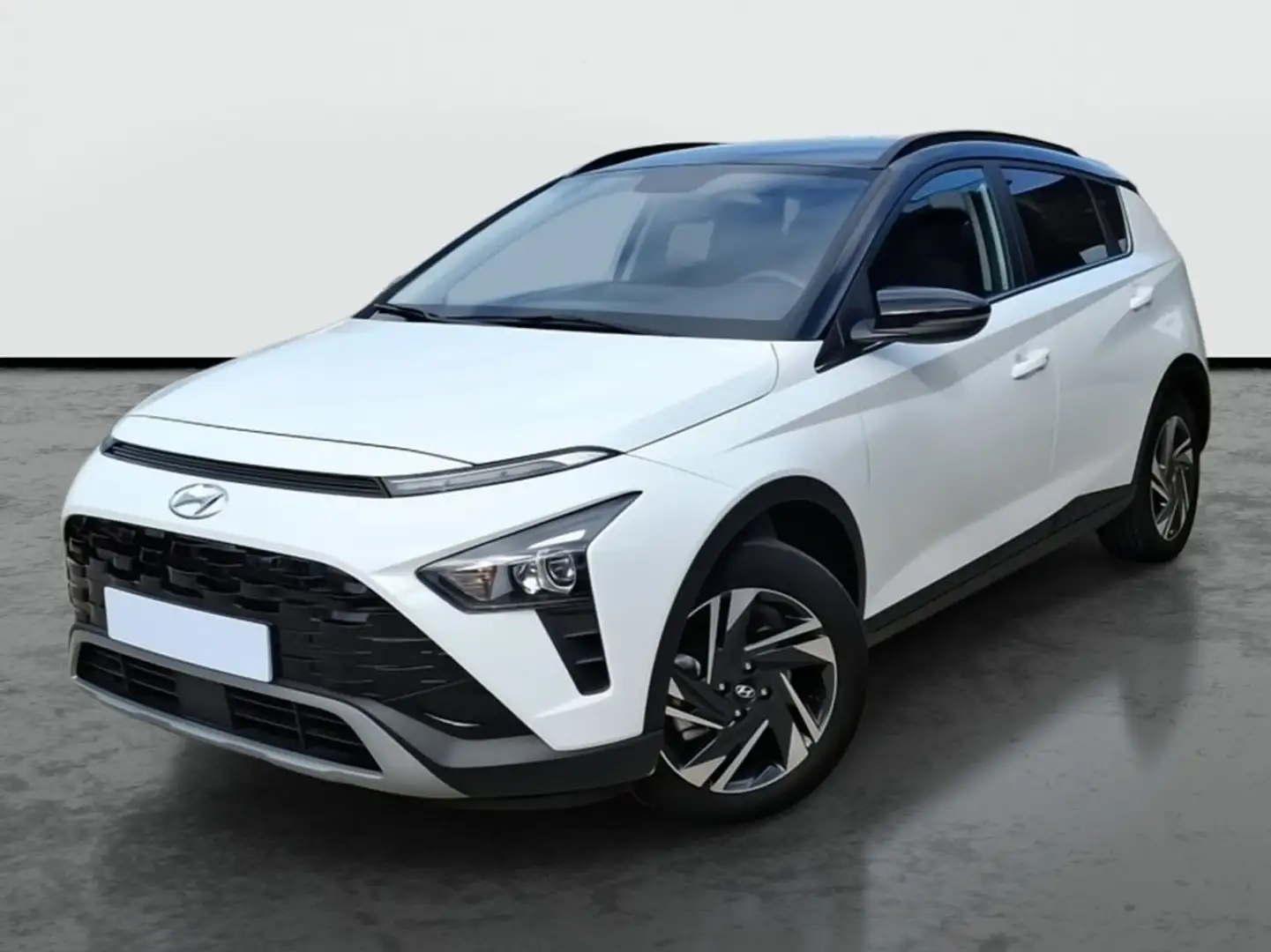 Hyundai BAYON 1.0 T-GDi 73,6 kW (100 CV) MT6 2WD Blackline Editi Blanc - 1