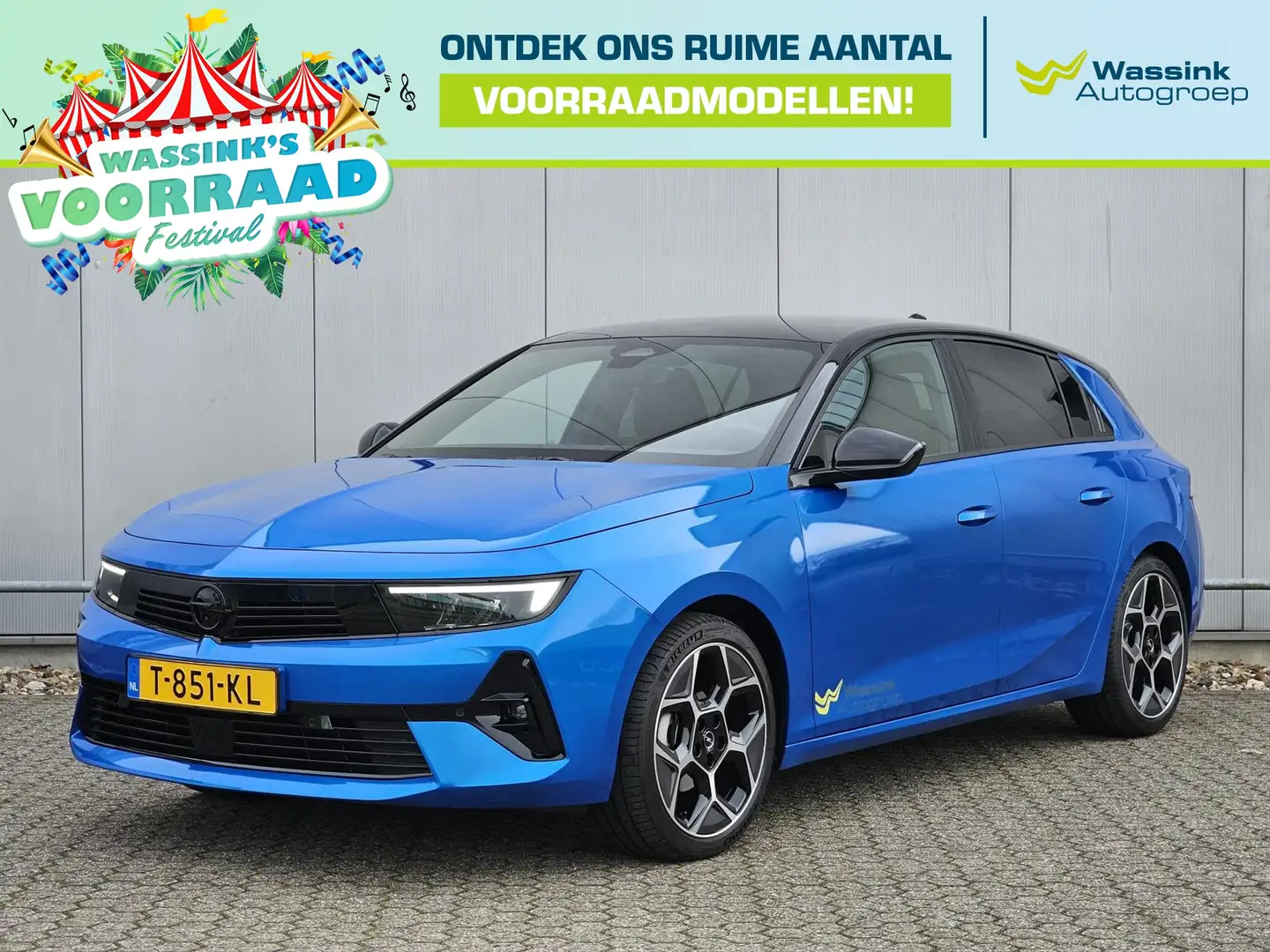 Opel Astra 130pk GS-Line Navigatie | Parkeercamera | Adaptive Blue - 1
