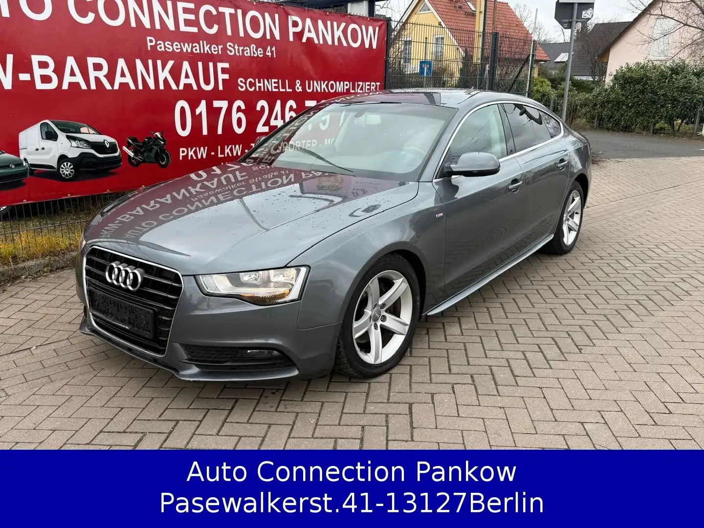 Audi A5 2.0 TDI Sportback**TÜV NEU*AUTOMATIK** Grau - 2