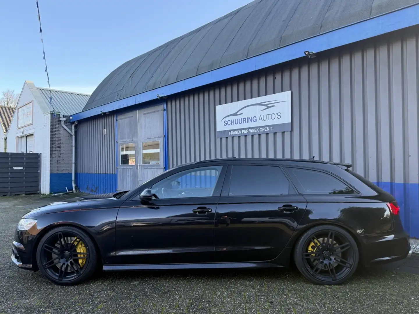 Audi S6 Avant 4.0 TFSI S6 luxe leer/navi HUD/ pano Schwarz - 2