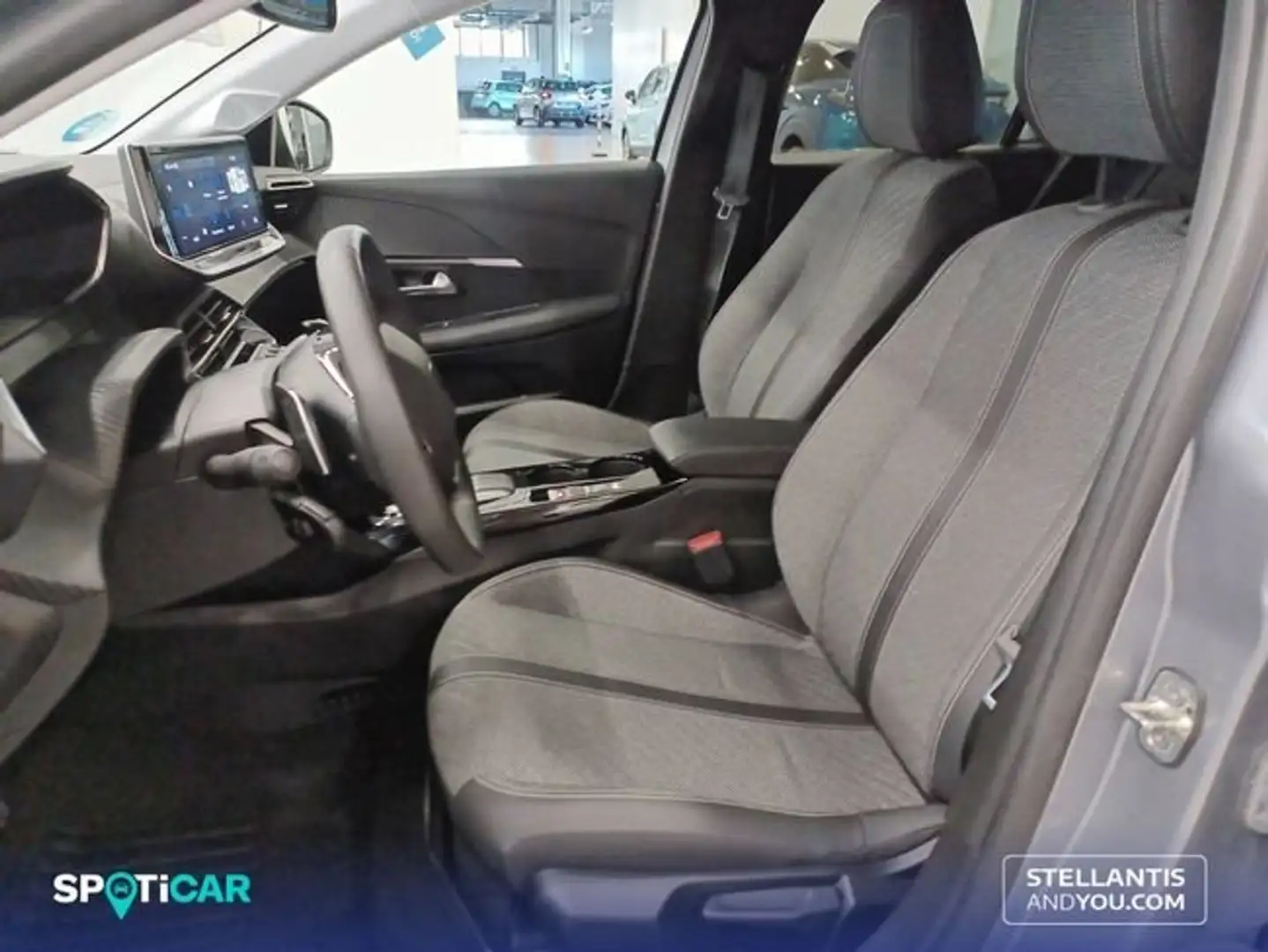 Peugeot 208 HYBRID 110 eDCS6 Allure Gris - 2