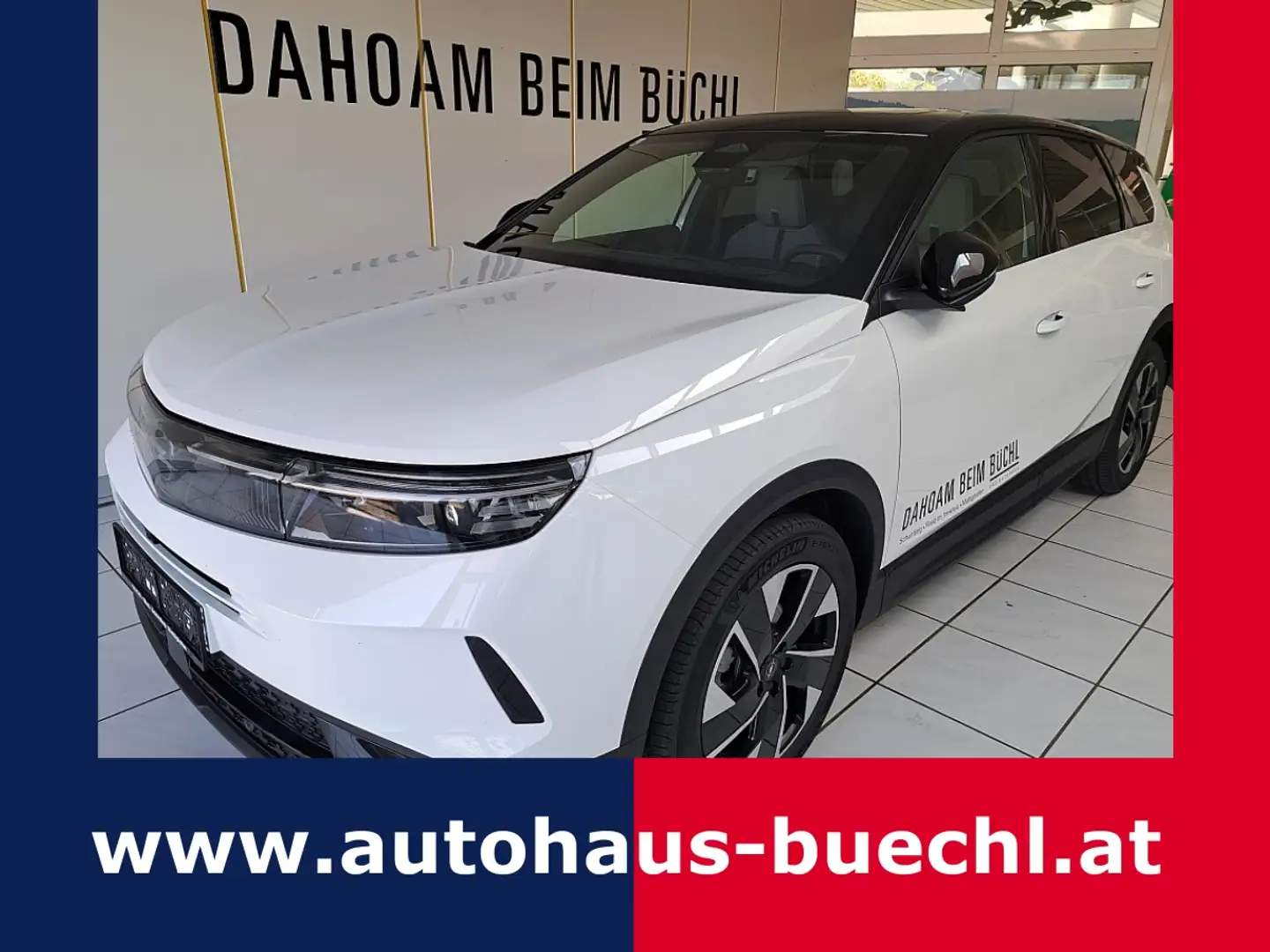 Opel Grandland 1.2 MHEV GS Aut. AHK, Tech & Komfort GS Paket Weiß - 1