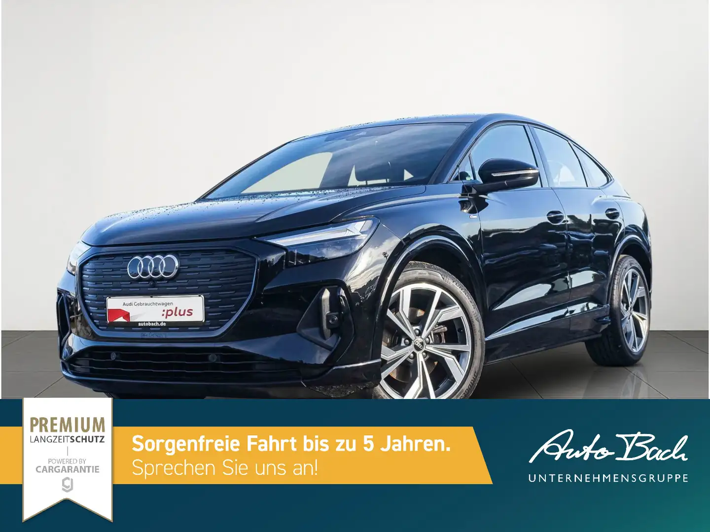 Audi Q4 e-tron 35 Navi LED Standklima GRA E Schwarz - 2