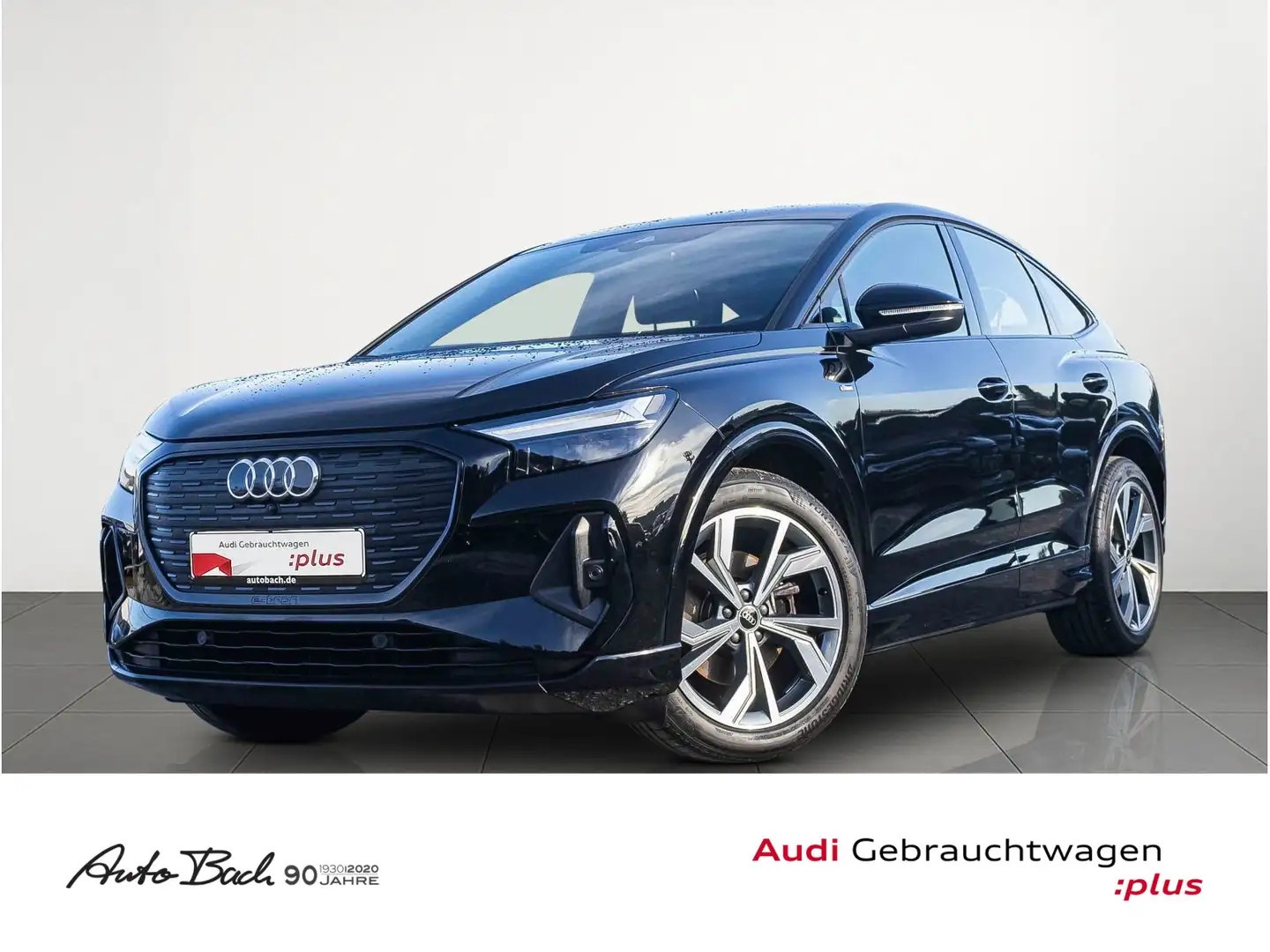 Audi Q4 e-tron 35 Navi LED Standklima GRA E Schwarz - 1