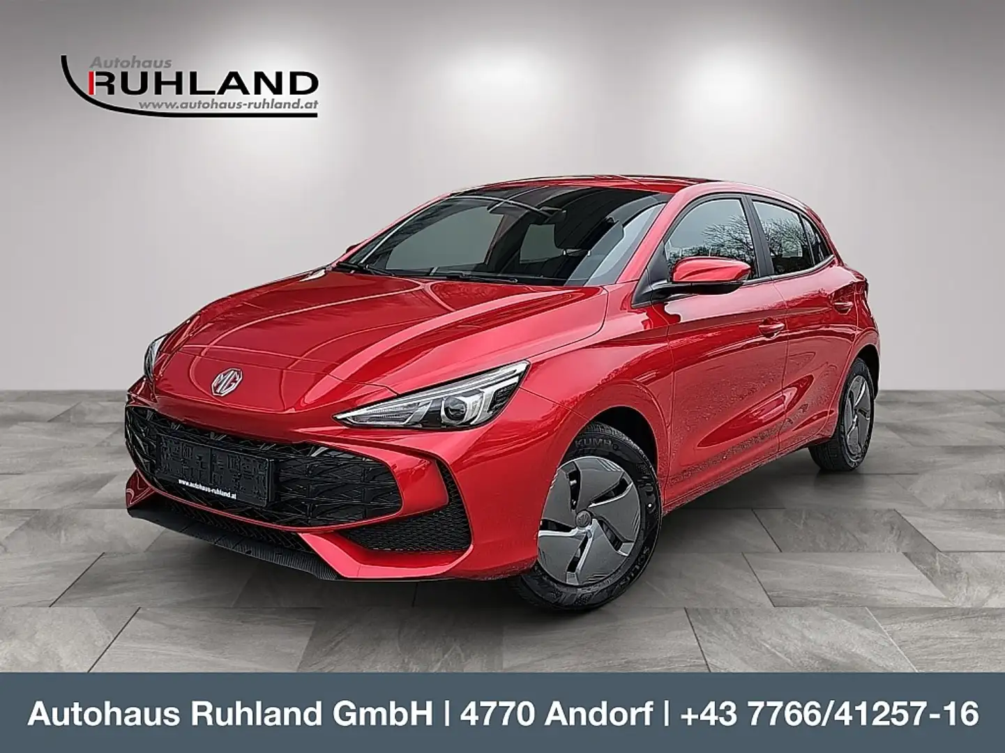 MG MG3 1,5 Hybrid+ Standard Aut. *Winterkompletträder ... Rot - 1