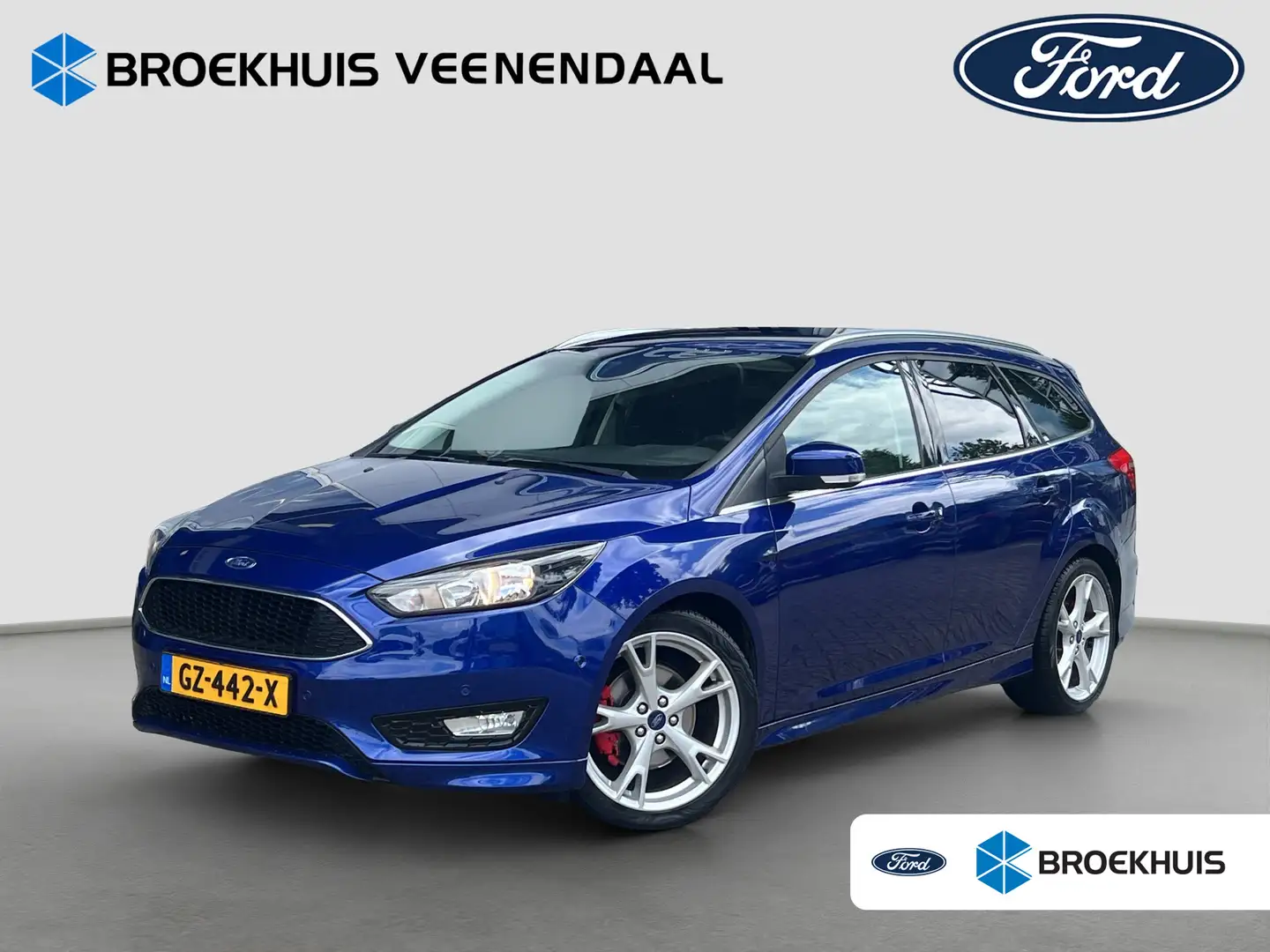 Ford Focus Wagon 1.5 Titanium Edition Sport | Trekhaak | Crui Blauw - 1