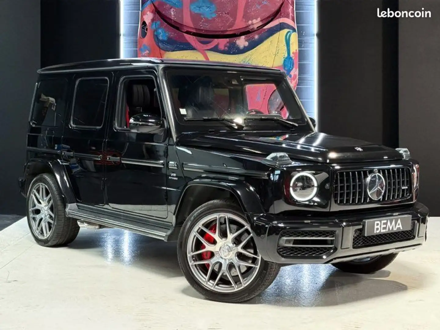 Mercedes-Benz G G63 AMG MANUFAKTUR 4.0L V8 585cv | Carbone CarPlay 360° 1057euros-mois Schwarz - 1