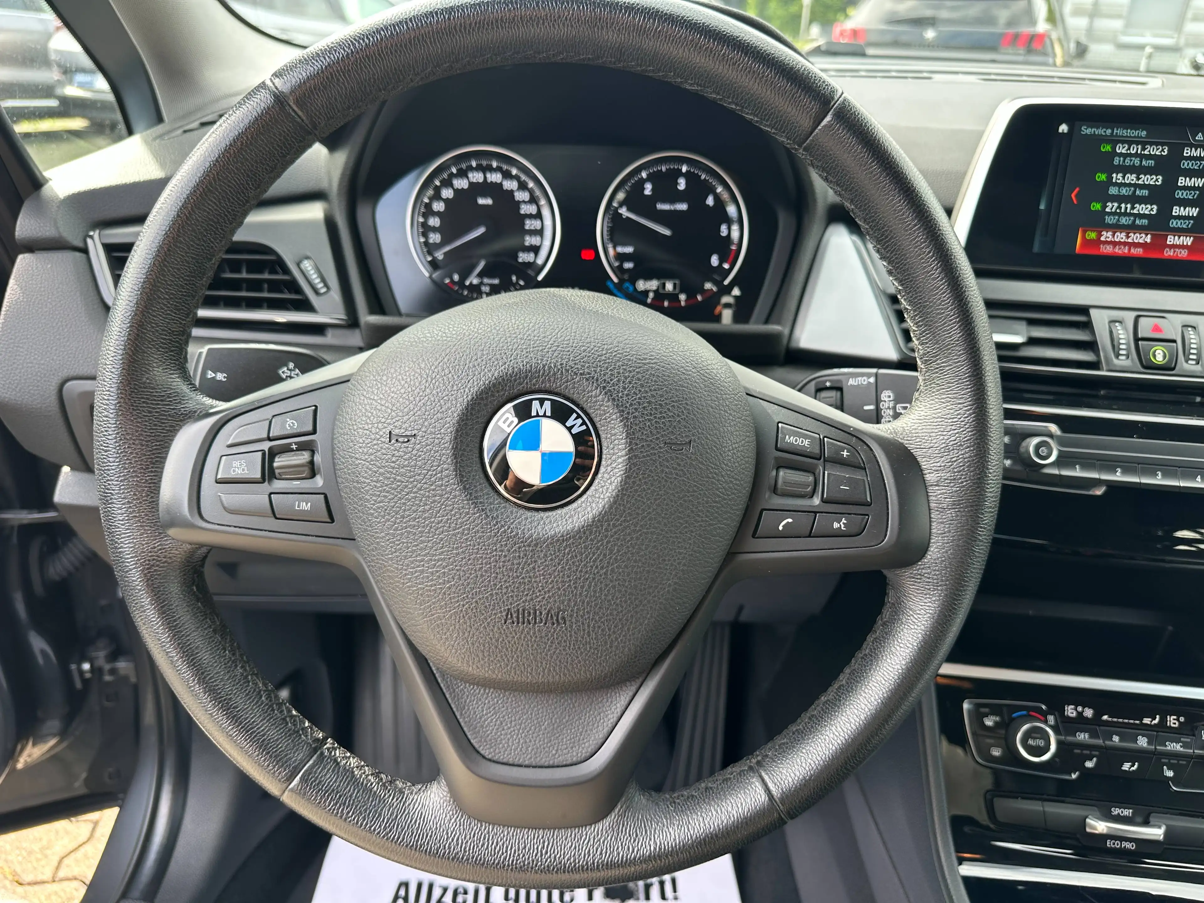 BMW 216 d Gran Tourer Advantage+2. HAND+NAVI+6 GANG+KLIMATRONIK+PDC+SHZ+TEMPOMAT+EURO 6+TÜV:NEU — photo 10