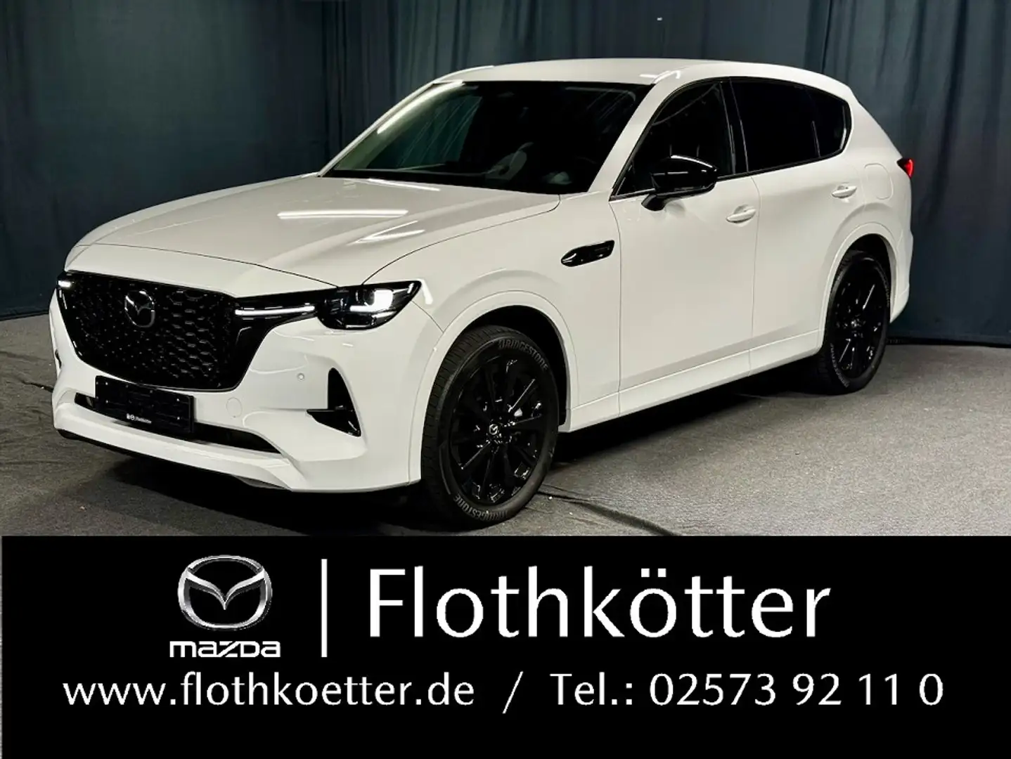 Mazda CX-60 327PS PHEV HOMURA*DRIVER*SOUND* Blanc - 1