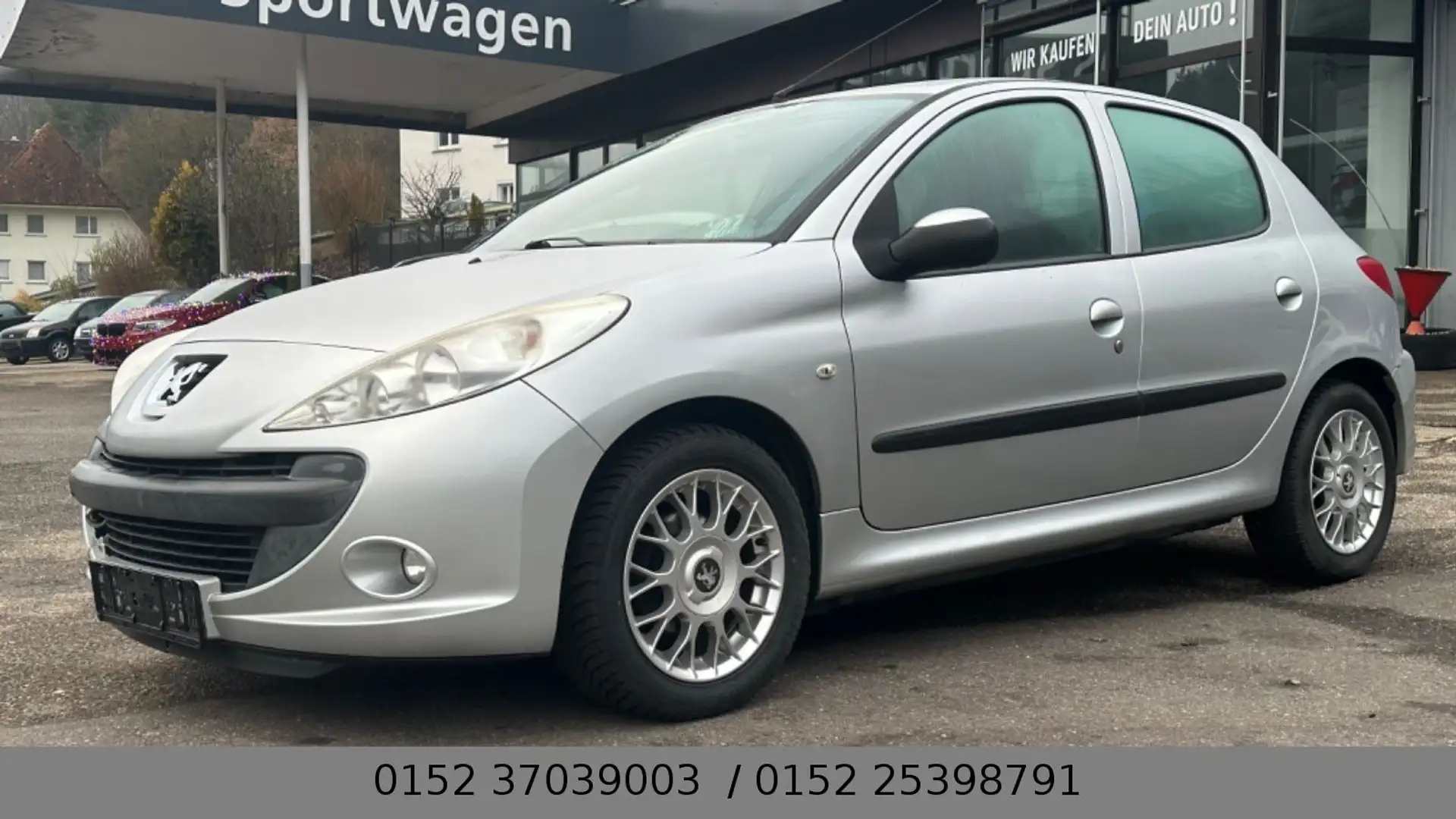 Peugeot 206 + Basis TÜV 03/2027 Klima Silber - 2
