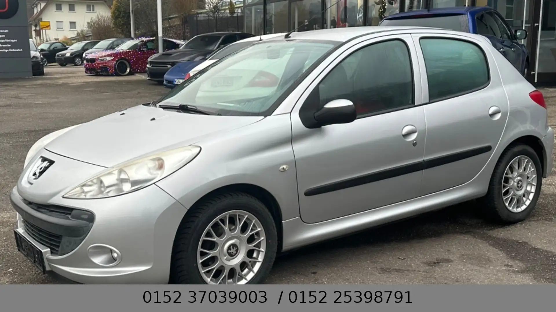 Peugeot 206 + Basis TÜV 03/2027 Klima Silber - 1