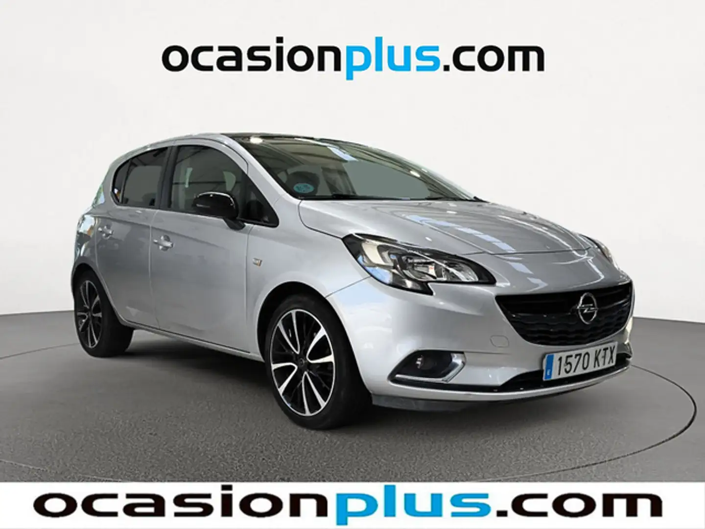 Opel Corsa 1.4 Design Line 90 Plateado - 2