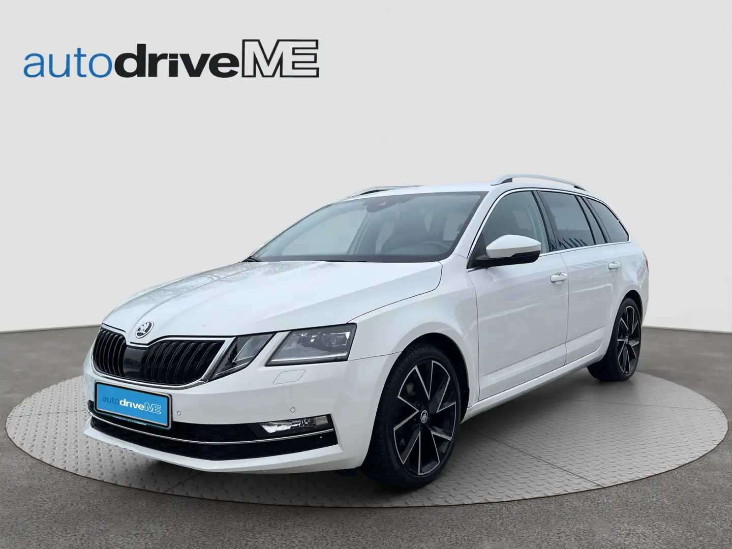 Skoda Octavia Combi 2,0 TDI Style DS Weiß - 1