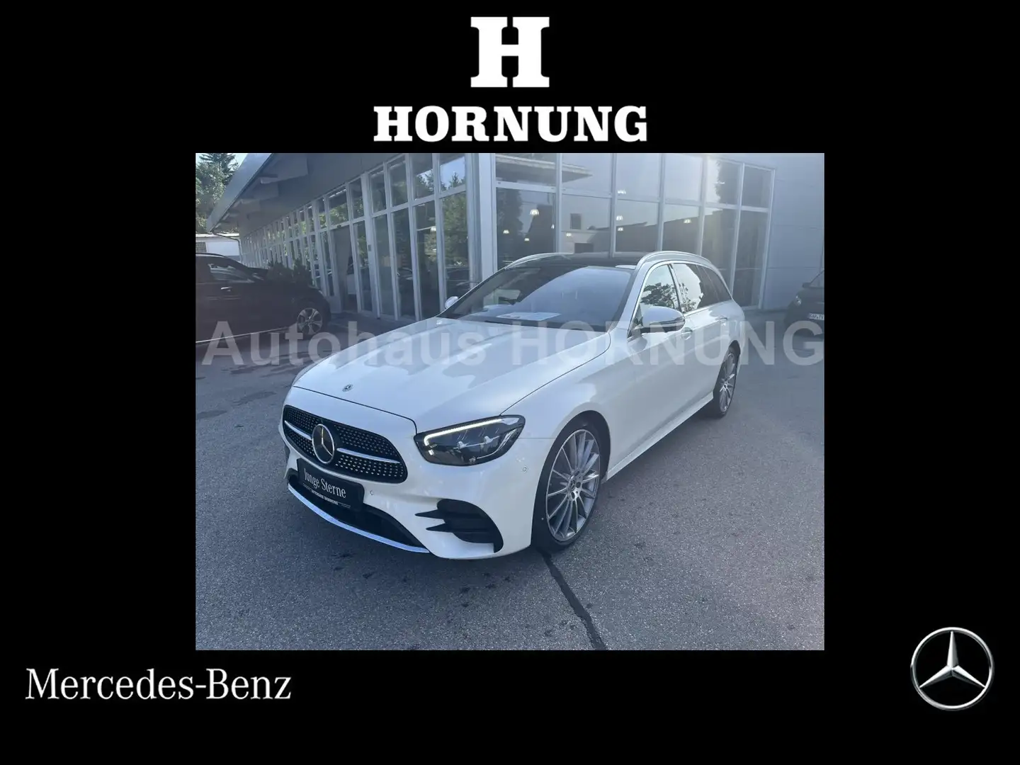 Mercedes-Benz E 400 E 400 d 4M T AMG/NP106400€/ExclusivP/Airm/Standh Blanco - 1