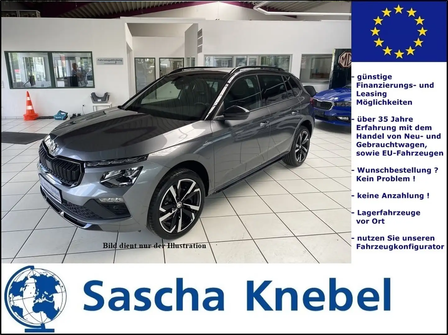 Skoda Kamiq 1.5 TSI DSG Monte Carlo MJ 2026 Bleu - 1