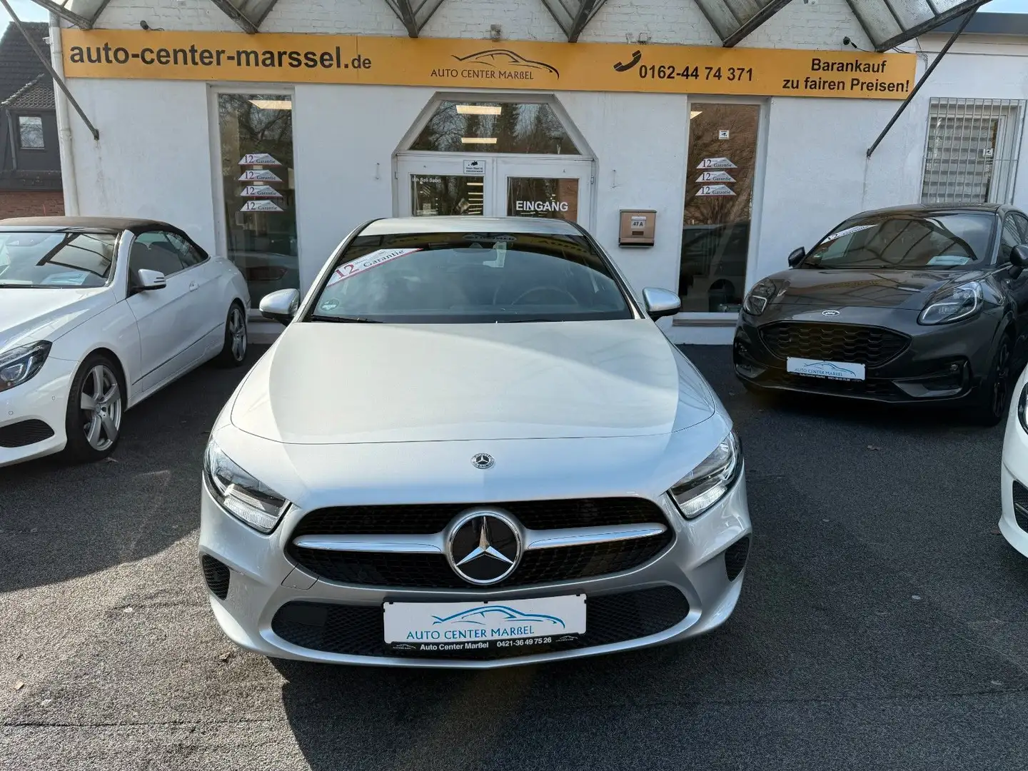 Mercedes-Benz A 200 SPURHALTE/AHK/NAVI/SHZ/WIDESCREEN Silber - 2