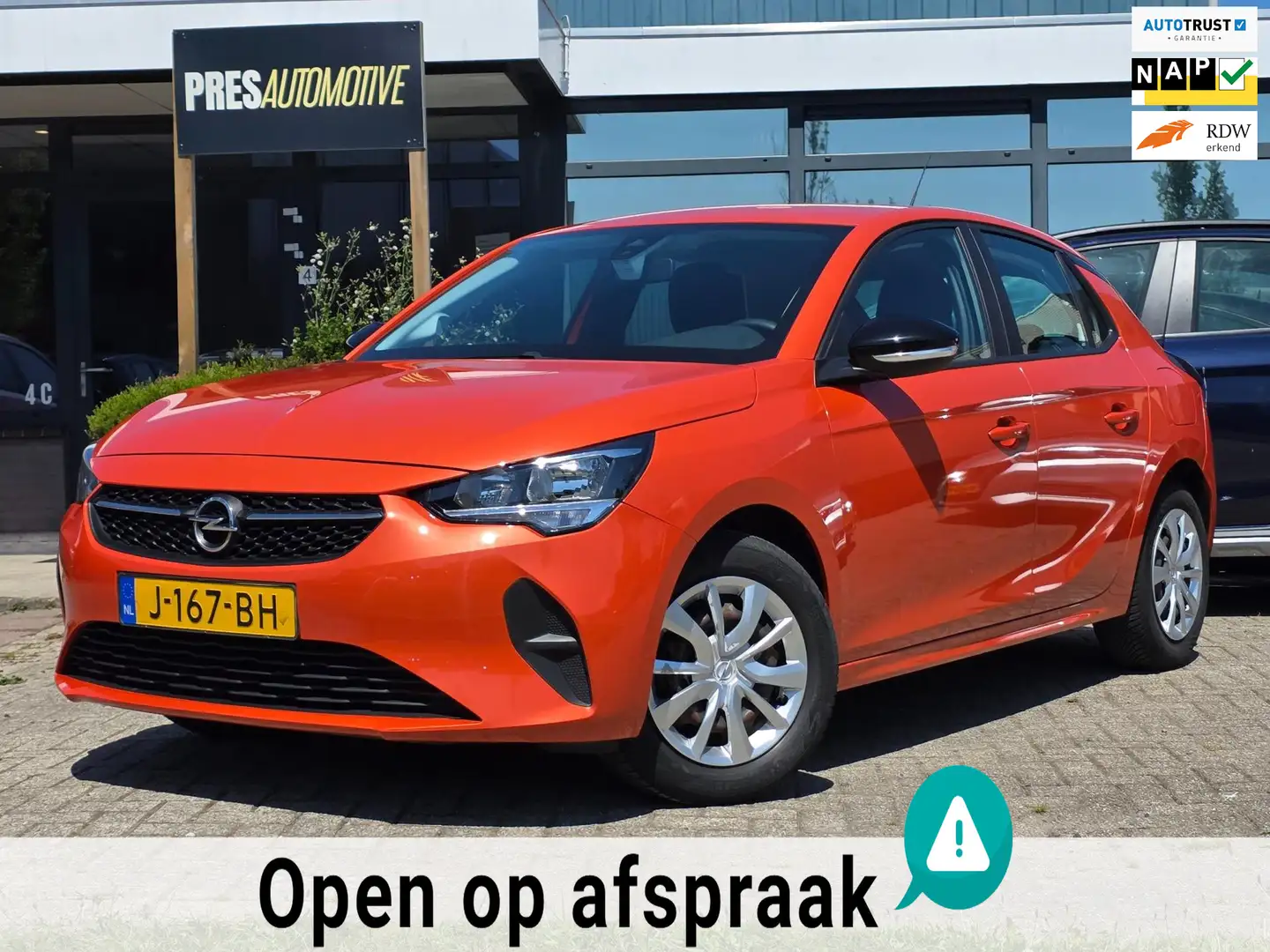 Opel Corsa 1.2 Edition |AIRCO|ELEKTRISCHE RAMEN|CDV|TREKHAAK Orange - 1
